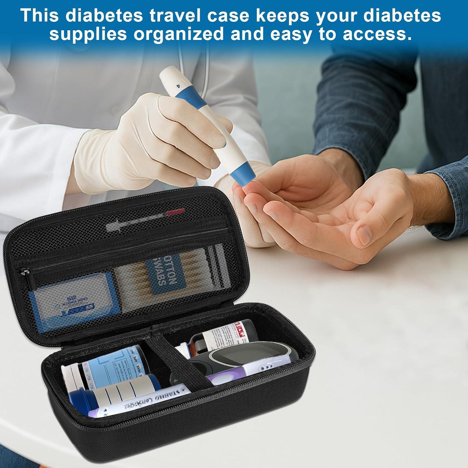 Estuche de Viaje para Suministros Diabéticos JDVBDNK 22x10.9cm