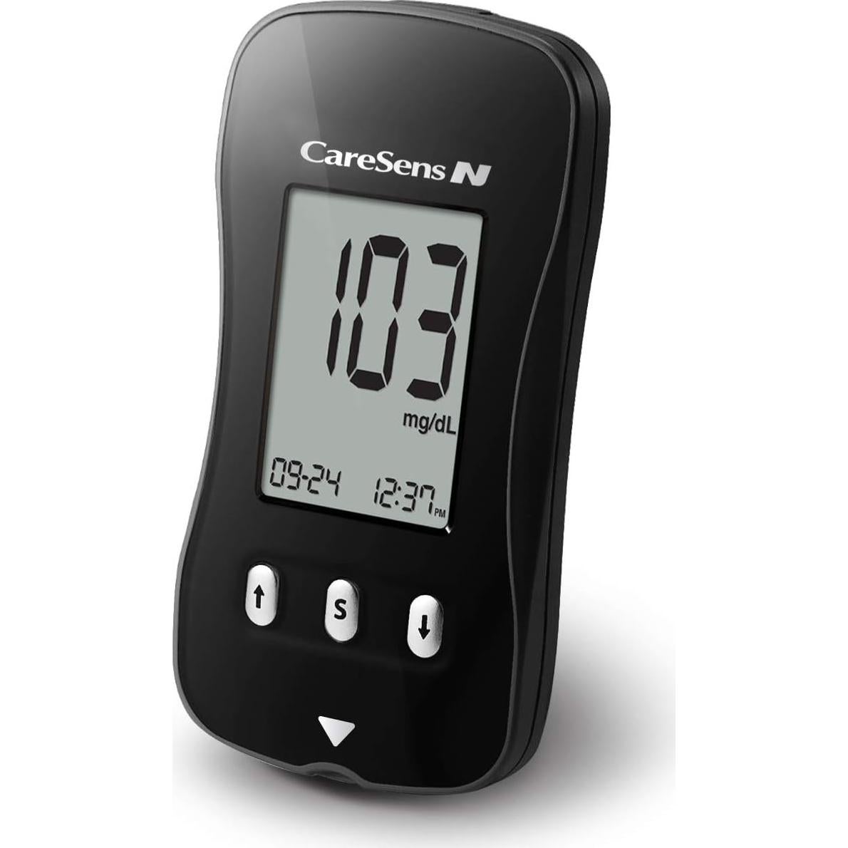 Medidor de Glucosa CareSens N - Rápido y Preciso, Incluye Baterías