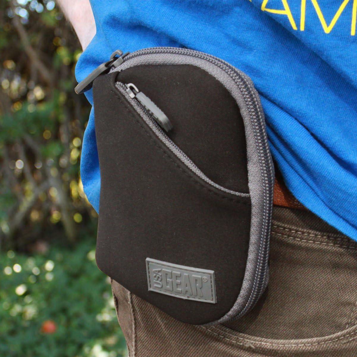 Funda para Medidor de Glucosa USA Gear - Neopreno Negro