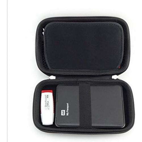 Estuche de viaje duro Cecety para suministros de diabetes Azul