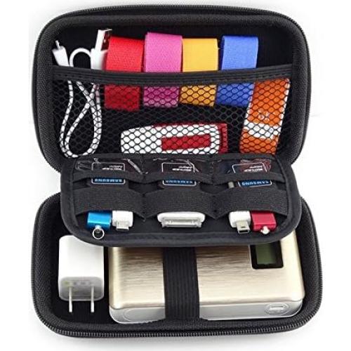 Estuche de viaje duro Cecety para suministros de diabetes Azul