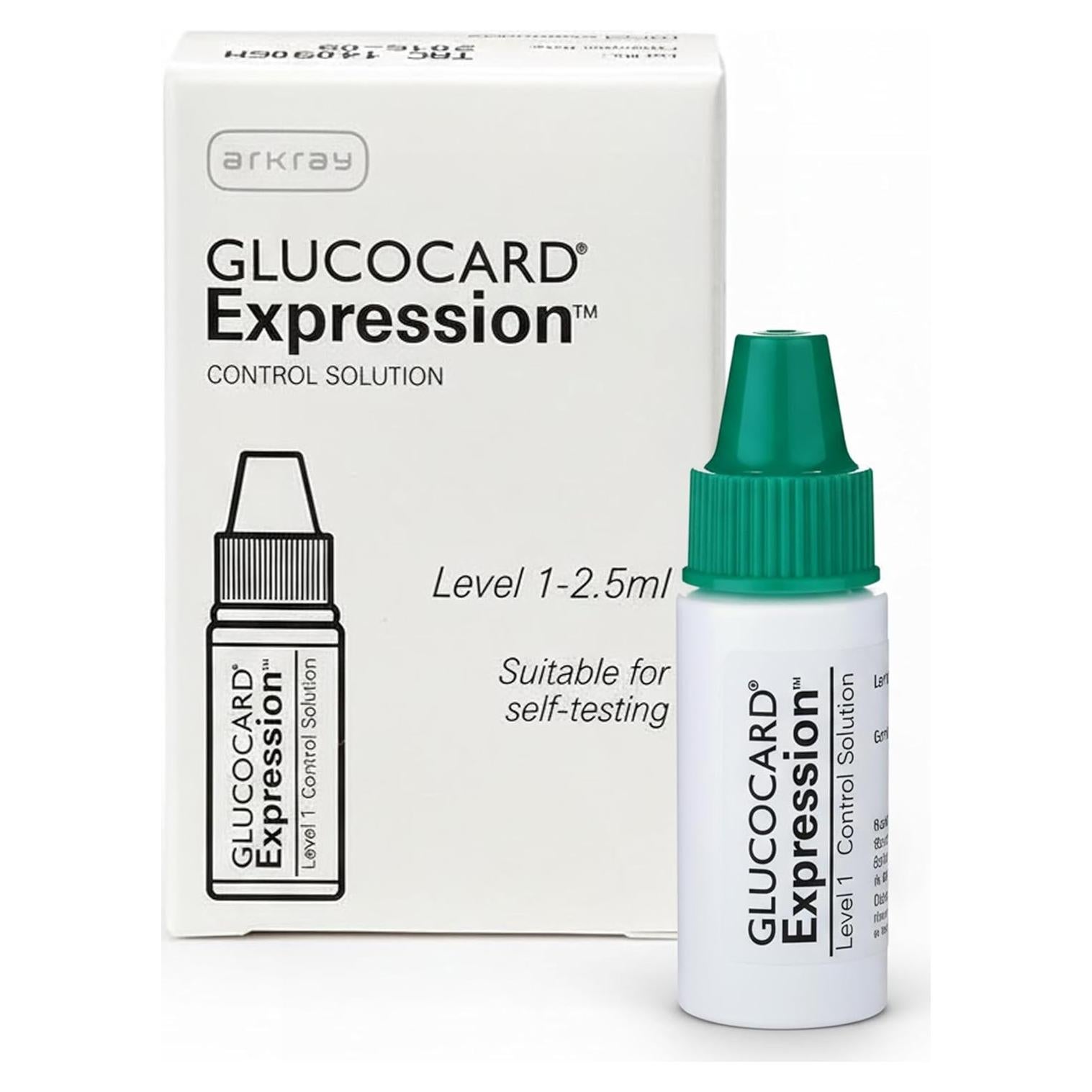Solución de Control Glucocard Expression Arkray Nivel 1 2.5ml