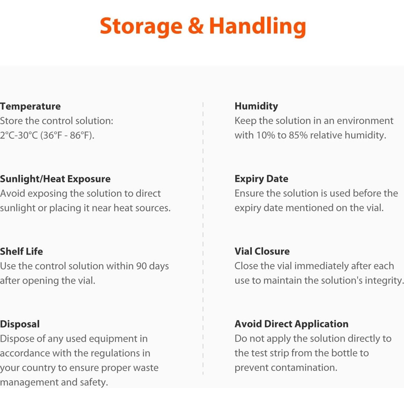 Solución de Control iHealth 4mL para Medidores de Glucosa BG5S100