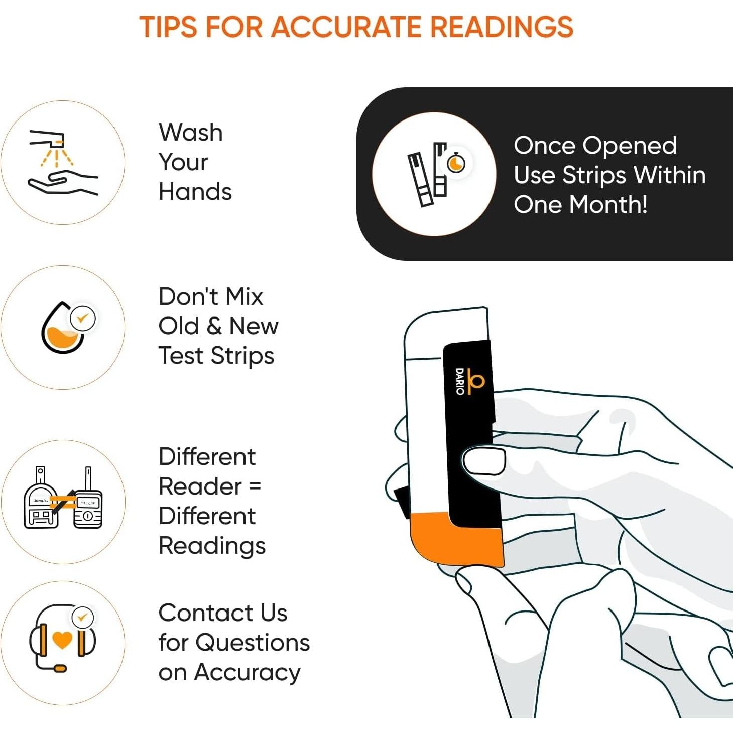 Solución de Control de Glucosa Dario - Niveles 1 y 2 (2.5ml)