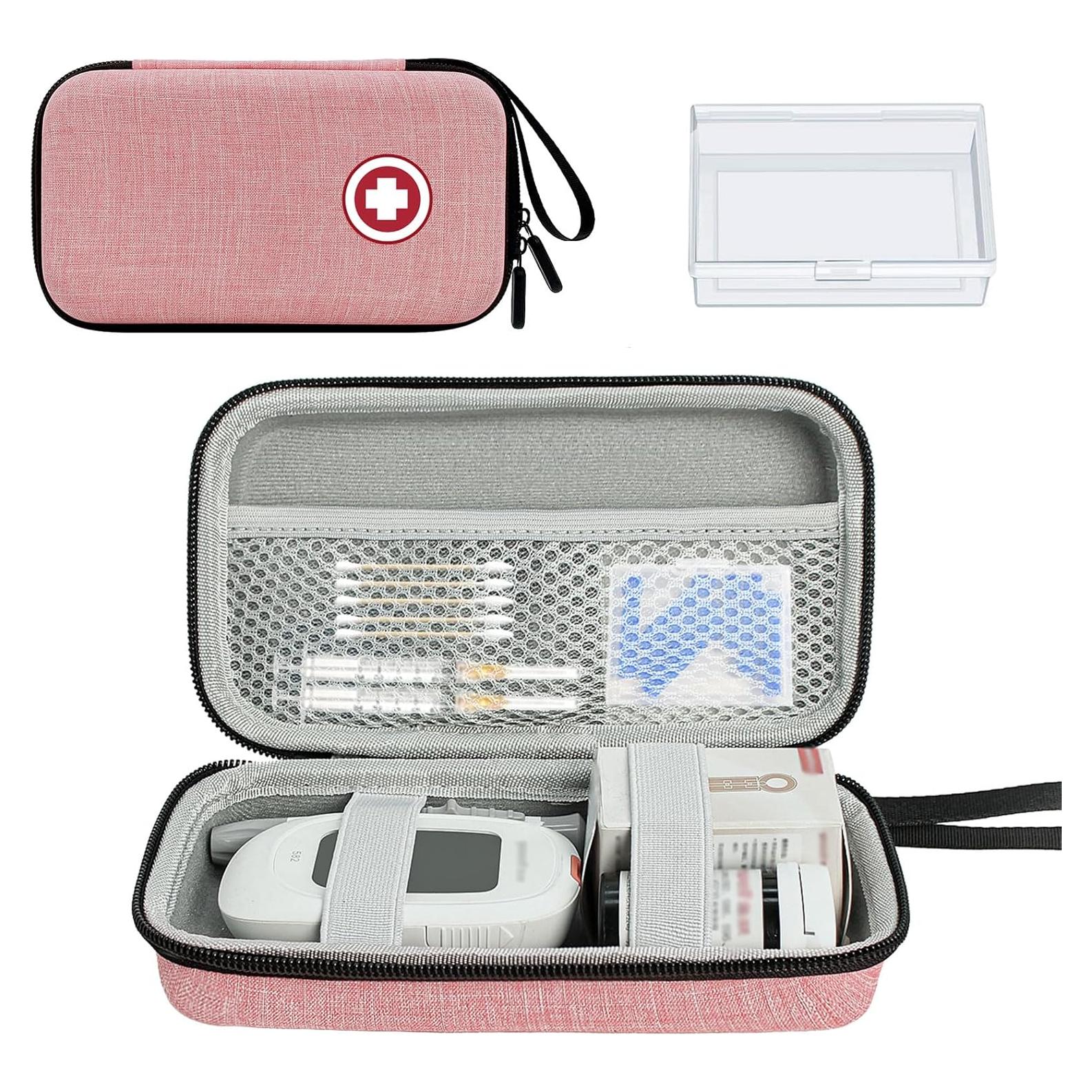Estuche Organizador para Suministros Diabéticos ICIMBI MB08-PINK