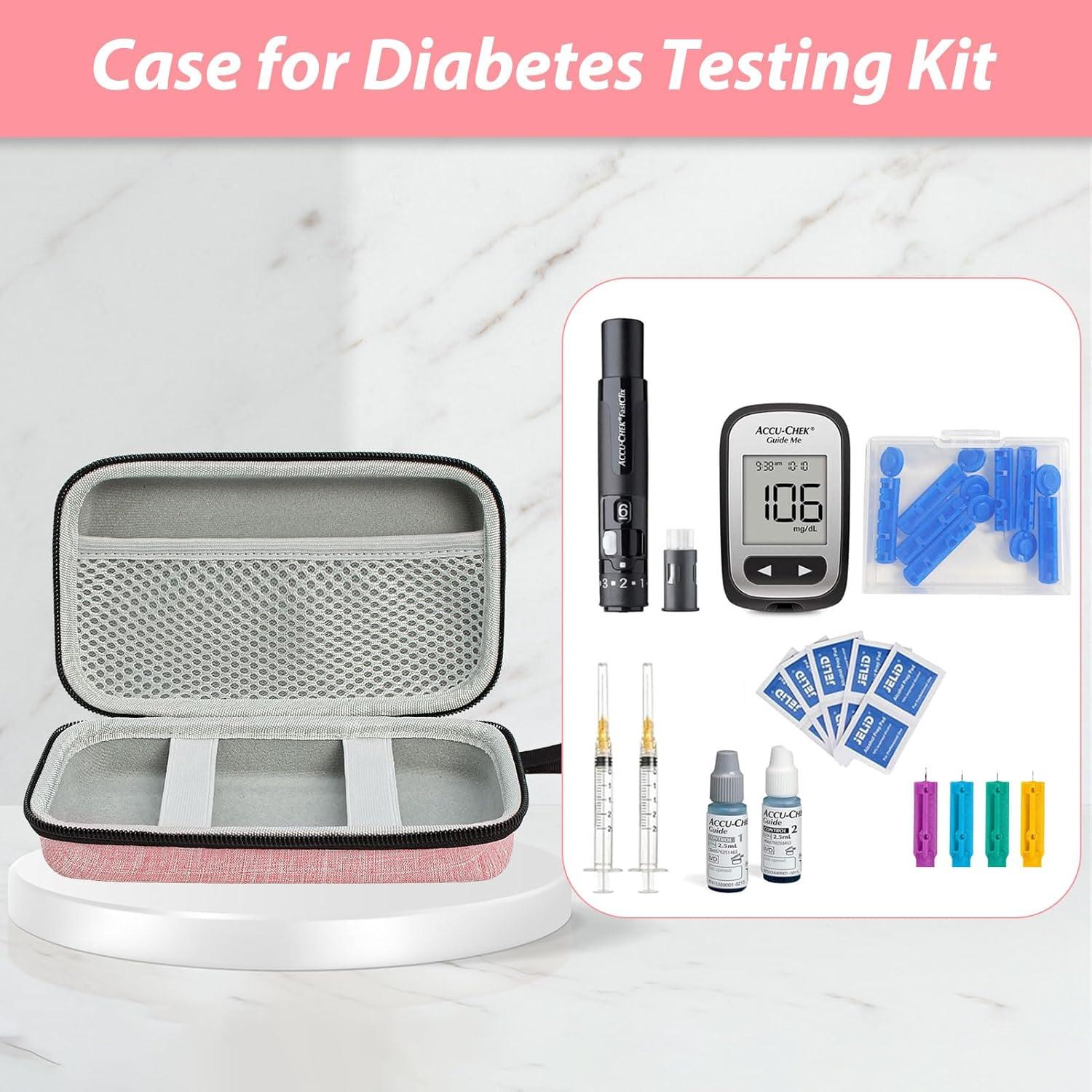 Estuche Organizador para Suministros Diabéticos ICIMBI MB08-PINK