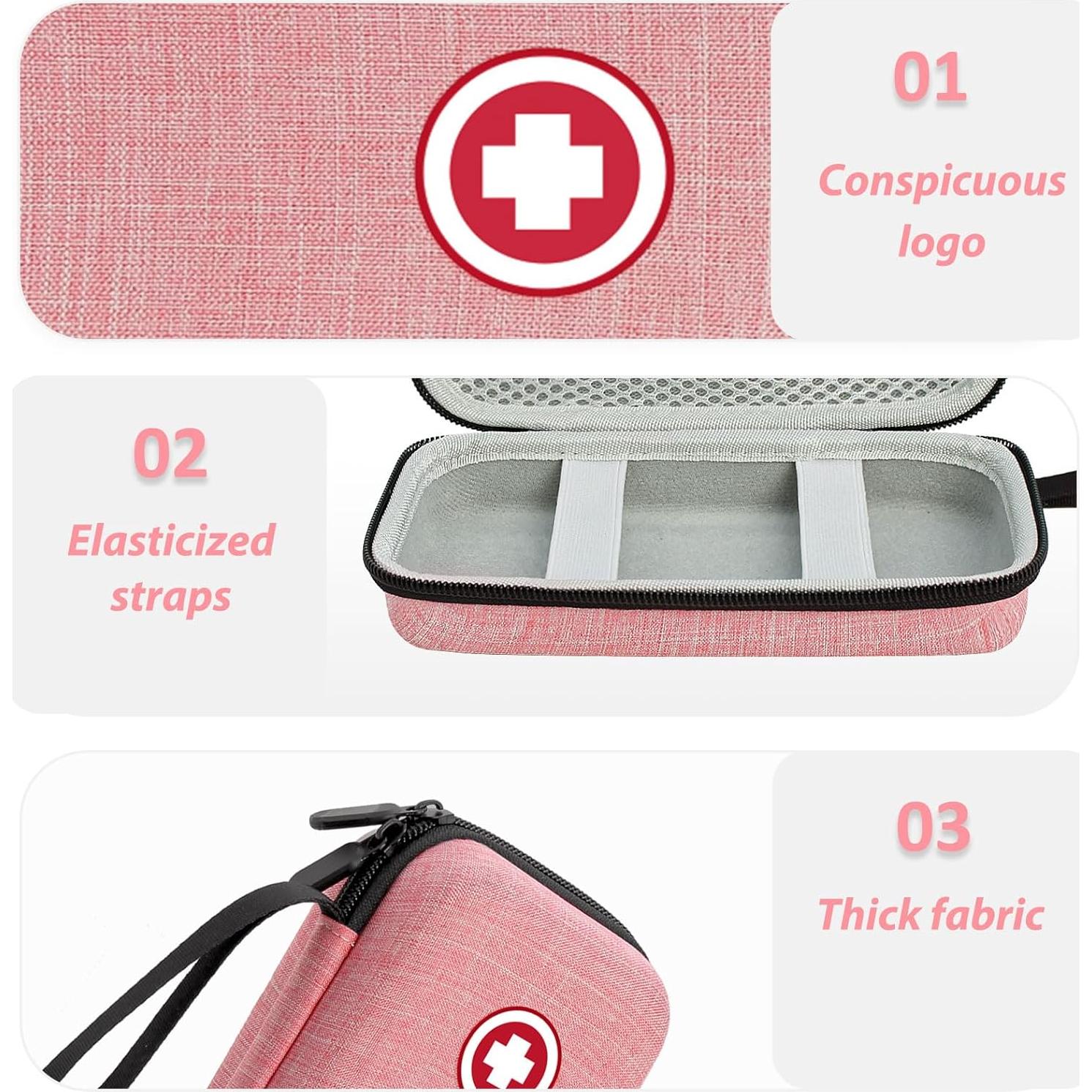 Estuche Organizador para Suministros Diabéticos ICIMBI MB08-PINK