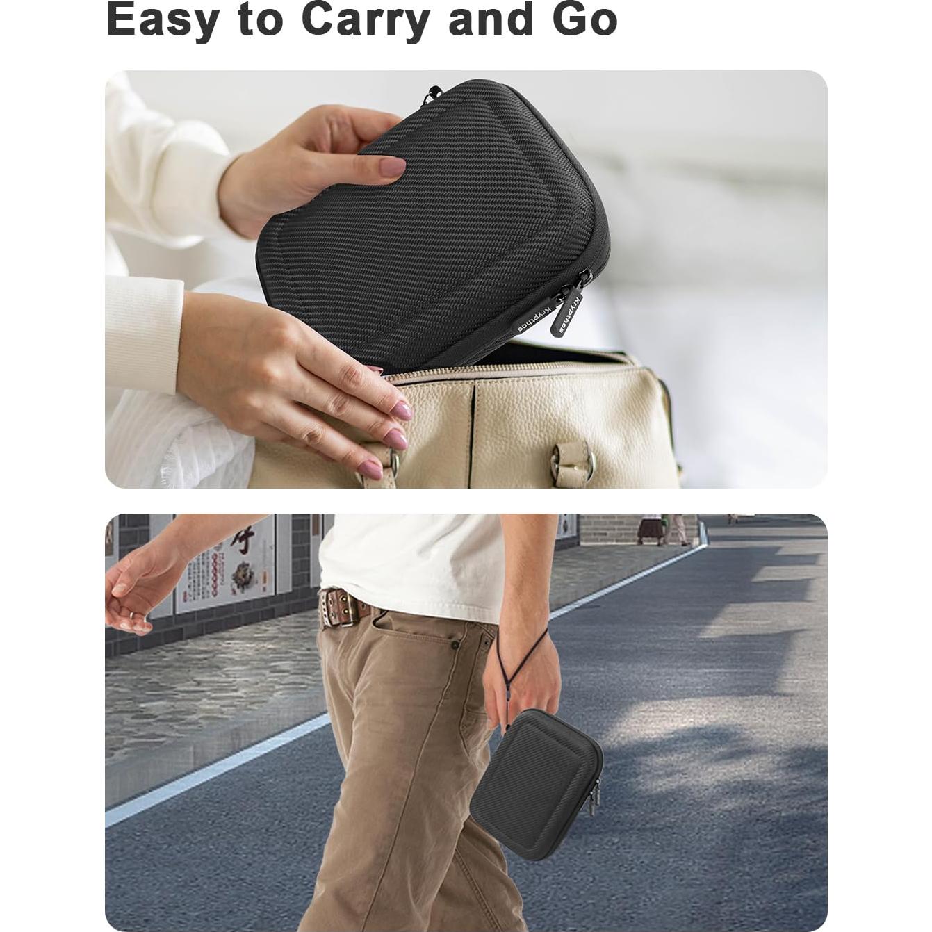 Estuche Portátil Krypthos para Suministros Diabéticos 16.8x12.4cm