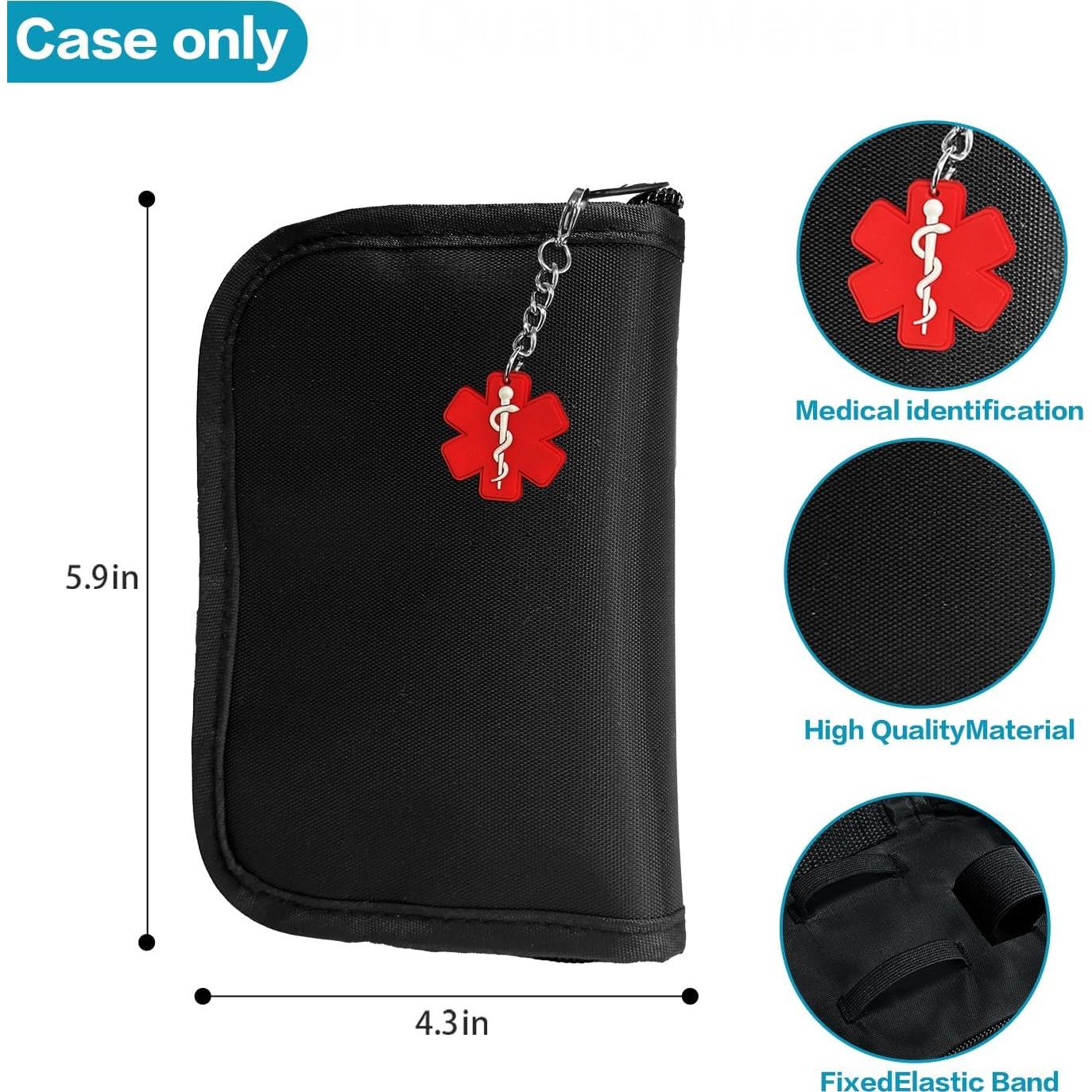 Estuche para Suministros de Diabetes TINNALART 15.24x10.16cm