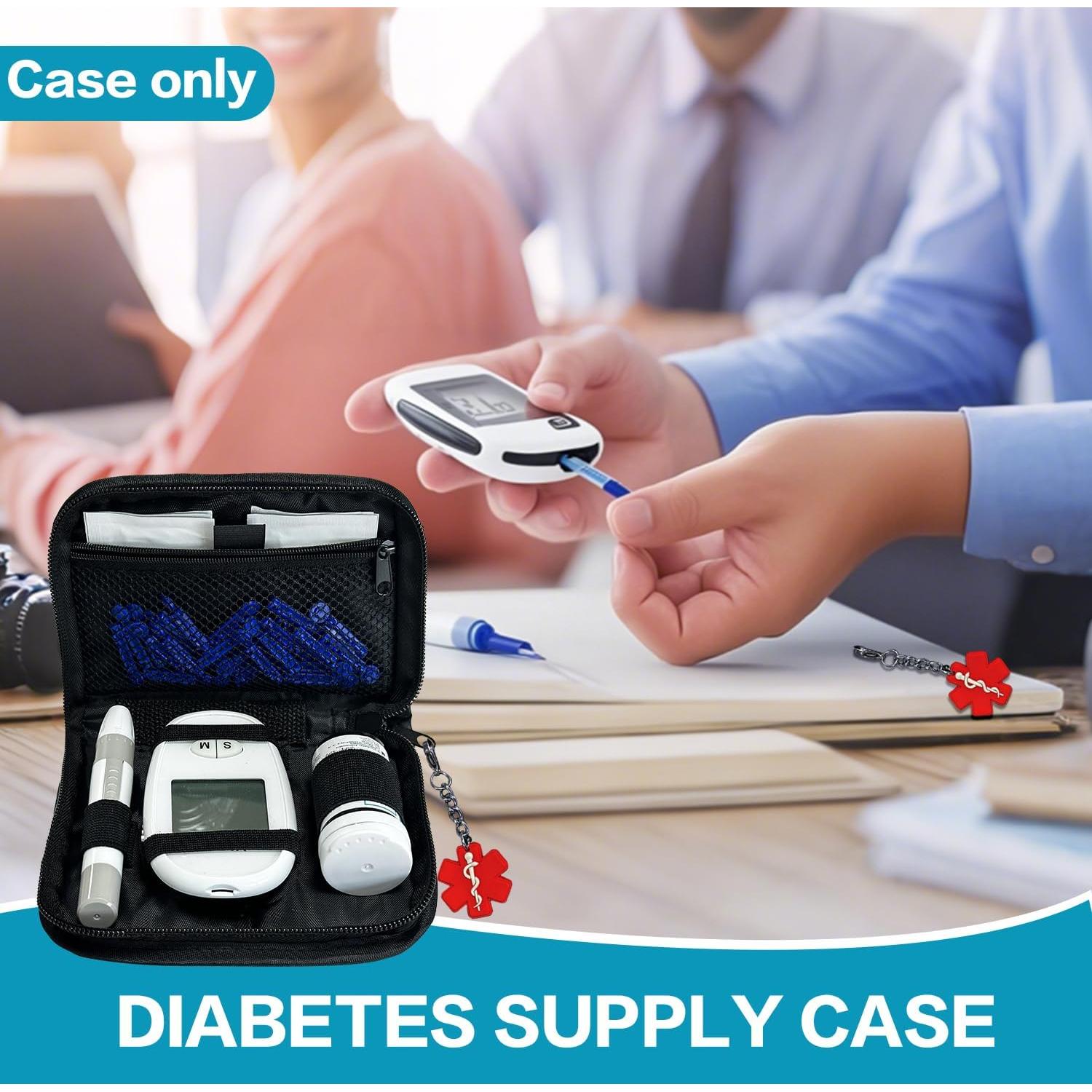 Estuche para Suministros de Diabetes TINNALART 15.24x10.16cm