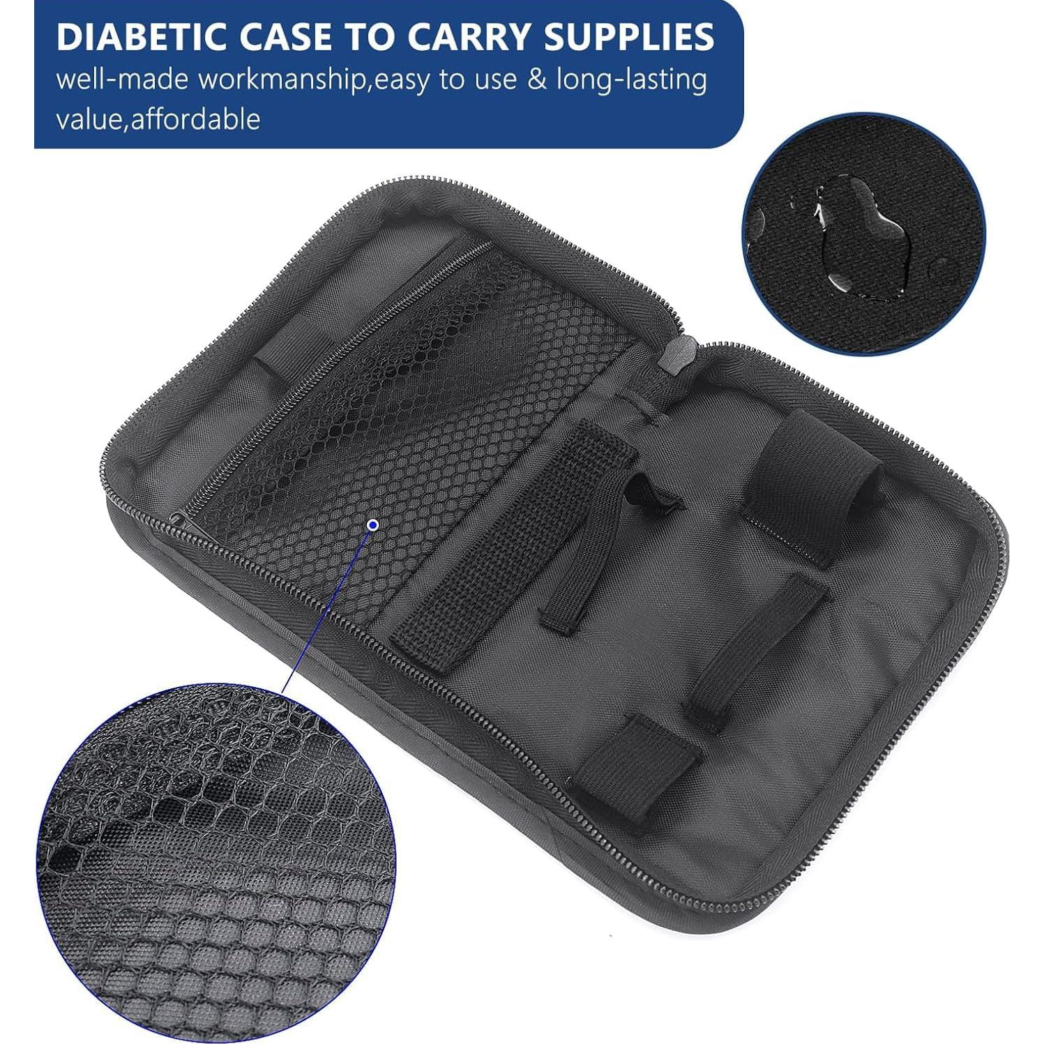 Estuche de Viaje para Suministros Diabéticos FSJLT 15.5x11.4cm