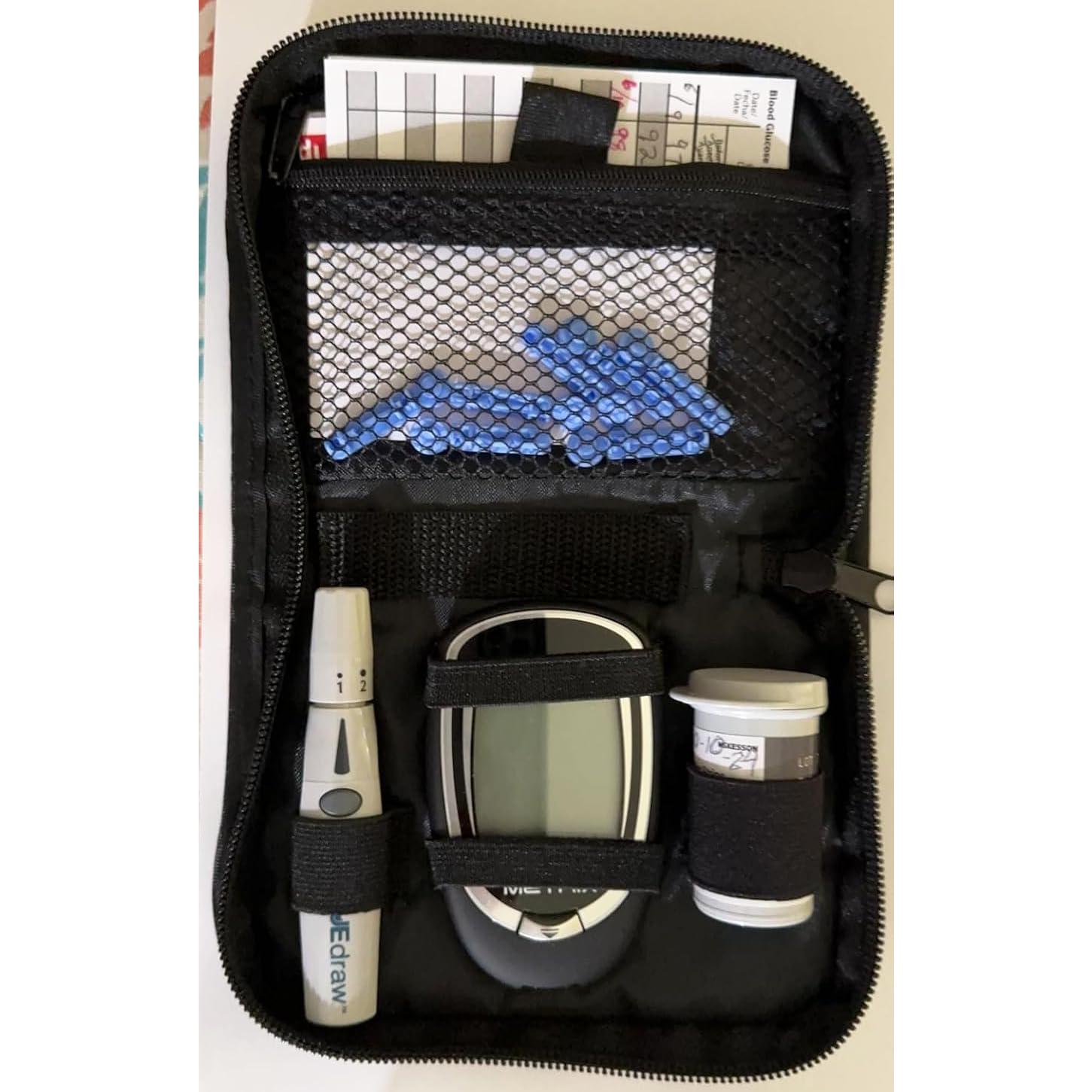 Estuche de Viaje para Suministros Diabéticos FSJLT 15.5x11.4cm