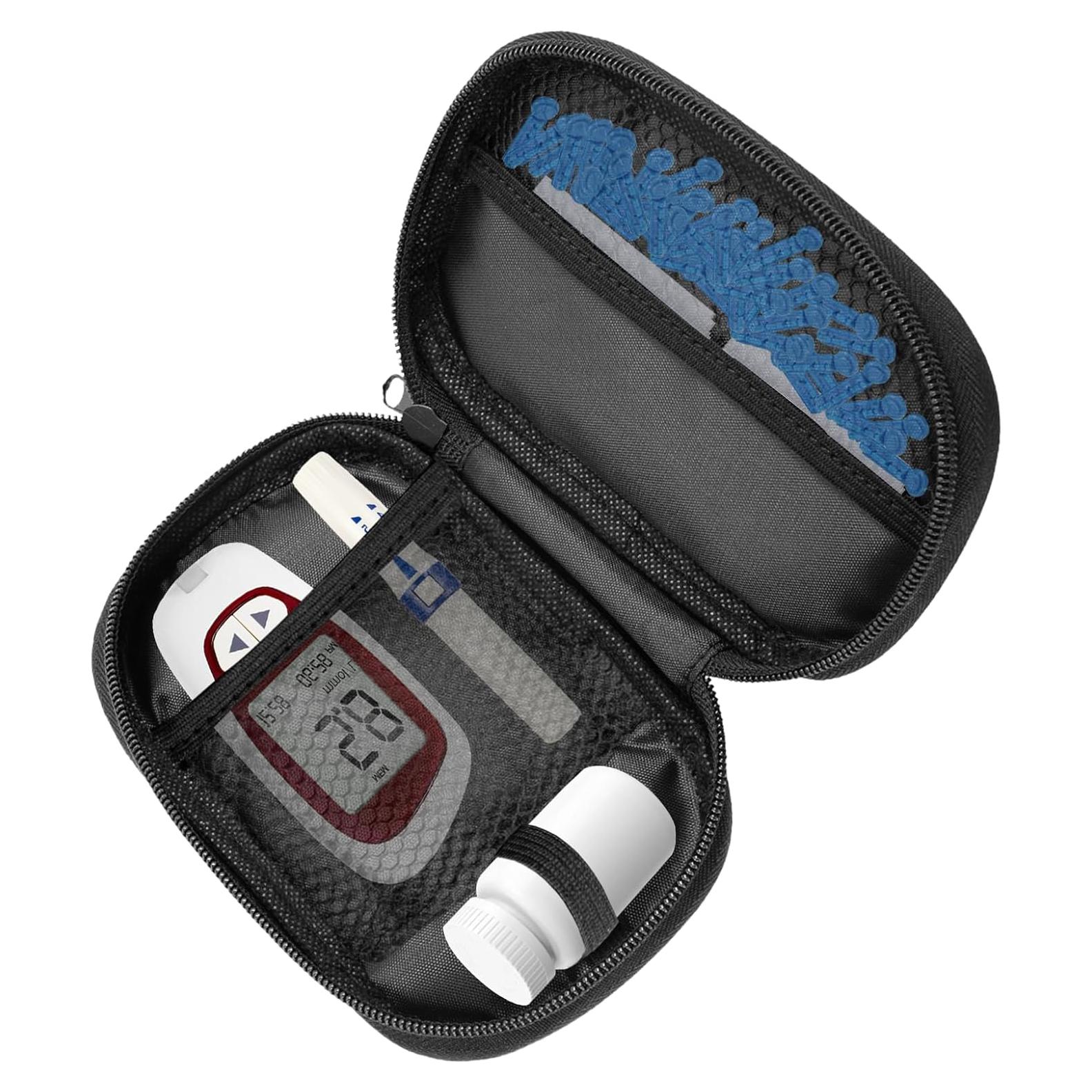 Organizador de Suministros Diabéticos JDVBDNK - Estuche de Viaje