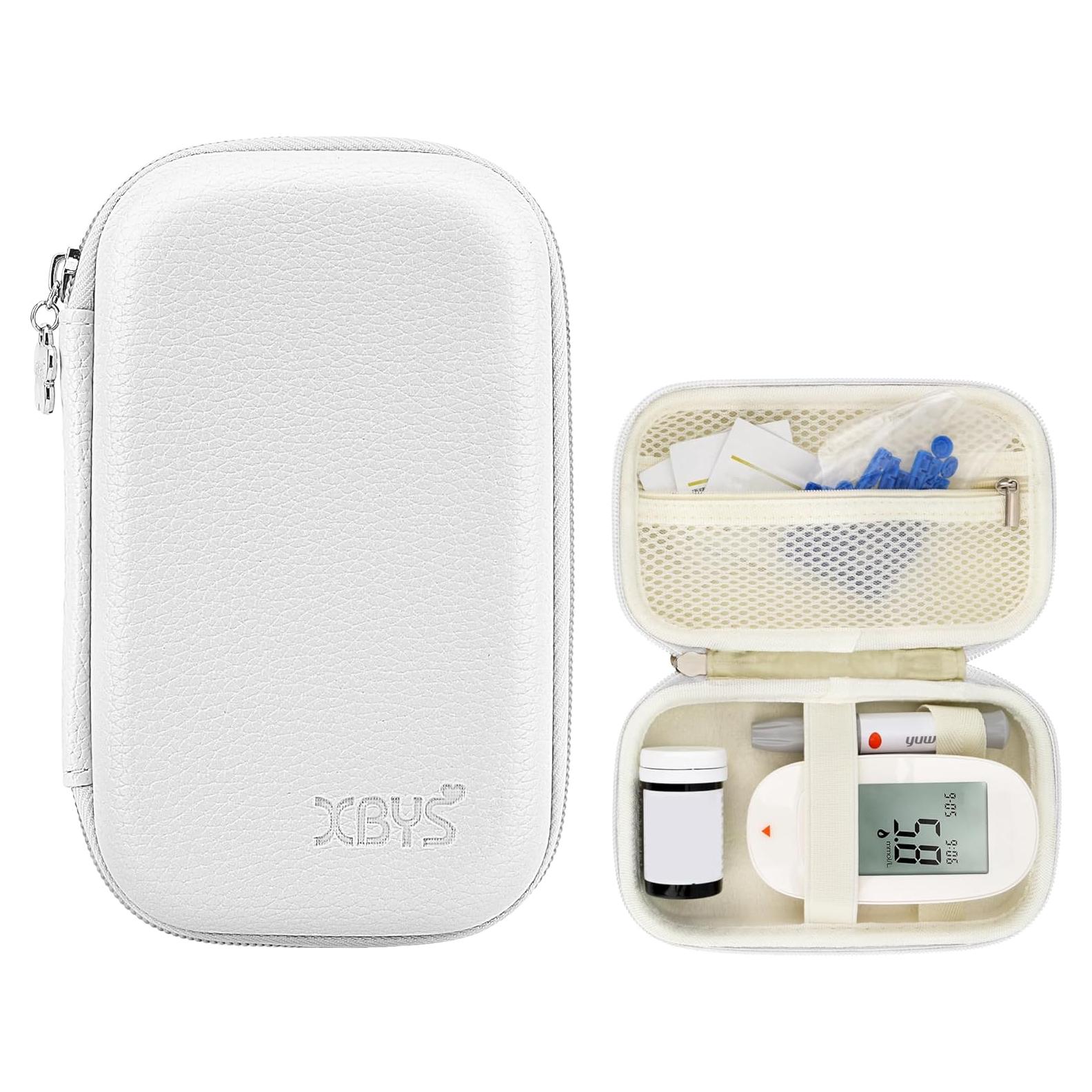 Funda Dura para Monitor Diabético Linpr Mediana Blanca