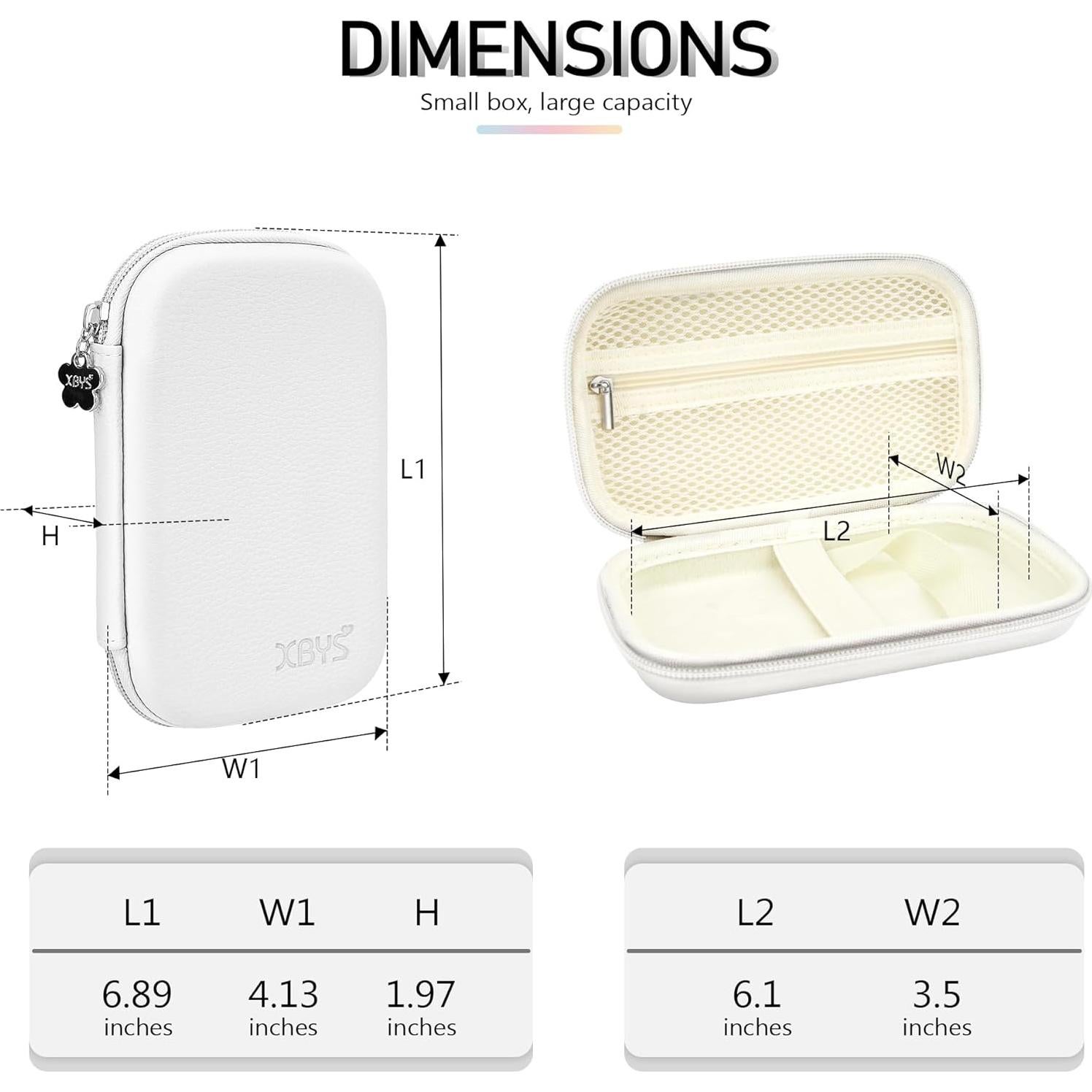 Funda Dura para Monitor Diabético Linpr Mediana Blanca