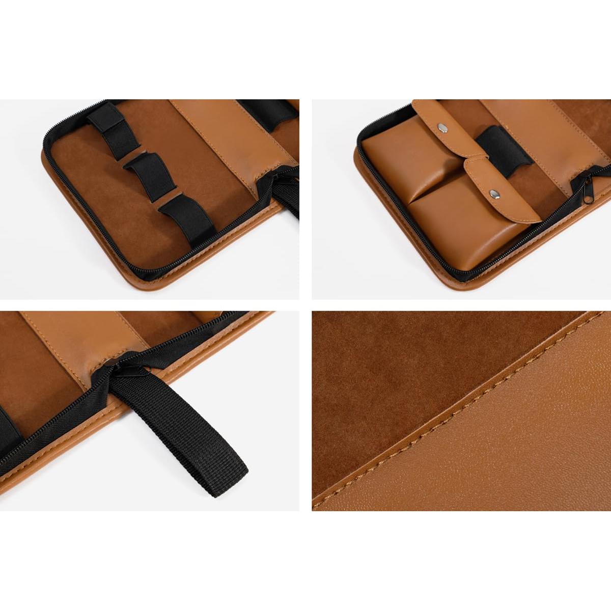 Funda de Cuero PU Ecológica SHBC para Monitor de Glucosa