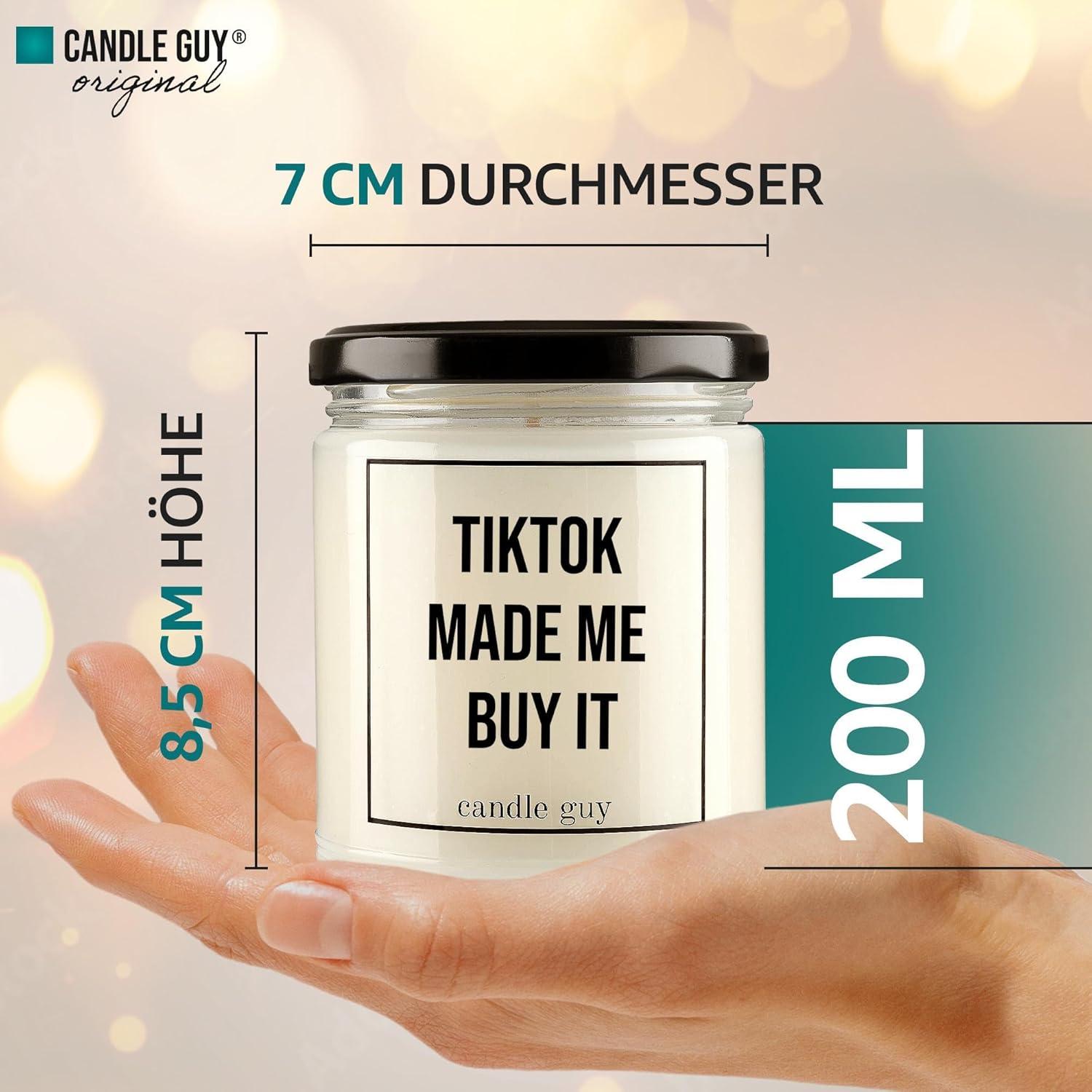 Vela Aromática Vegana 100% Cera de Soya - 70 Horas de Quemado