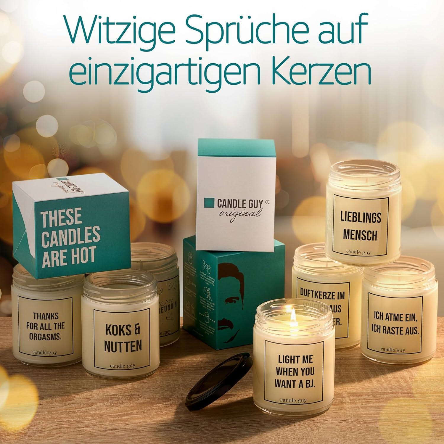 Vela Aromática Vegana 100% Cera de Soya - 70 Horas de Quemado