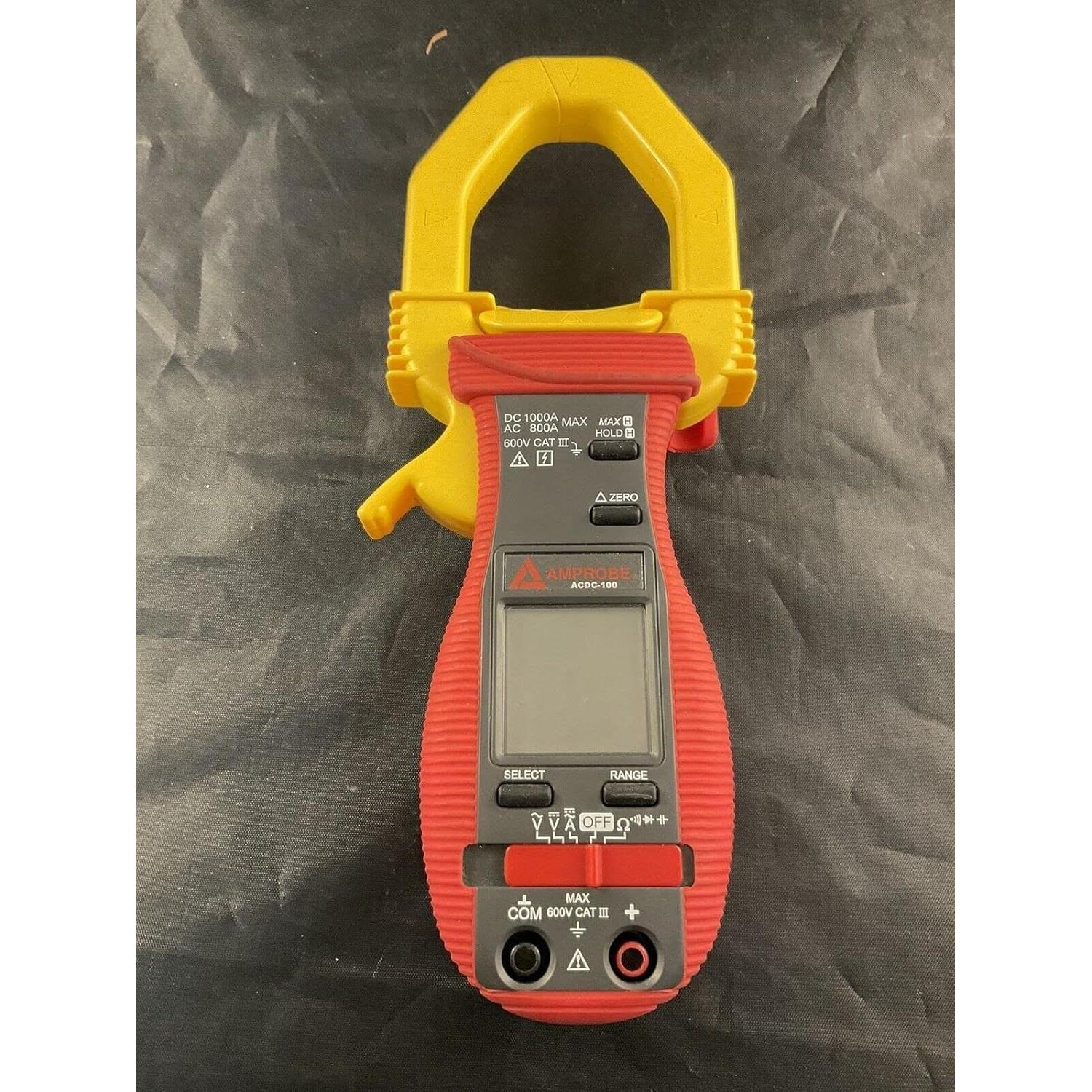 Medidor de Pinza Digital Amprobe ACDC-100 1000A AC/DC