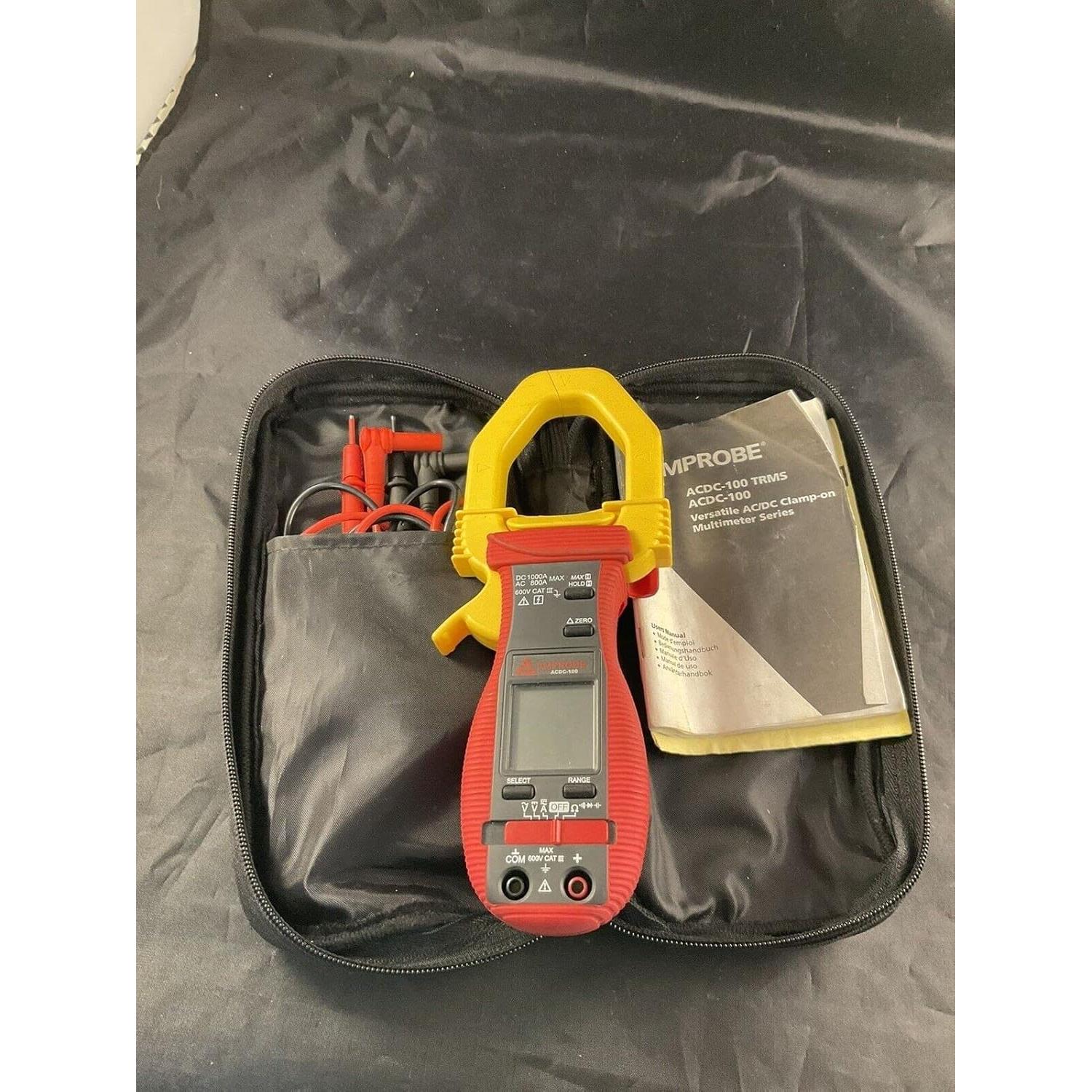 Medidor de Pinza Digital Amprobe ACDC-100 1000A AC/DC