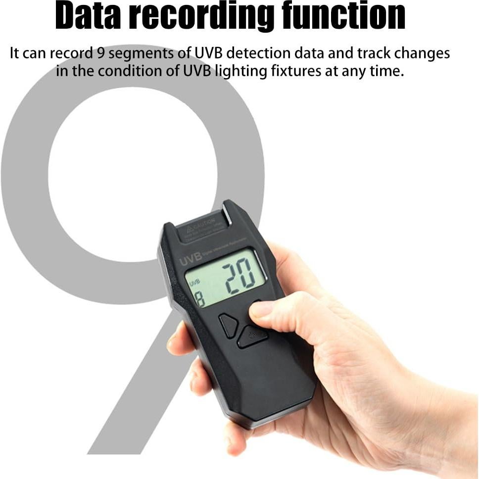 Medidor de Índice UVA DONGKER Digital Portátil con Registro de Datos