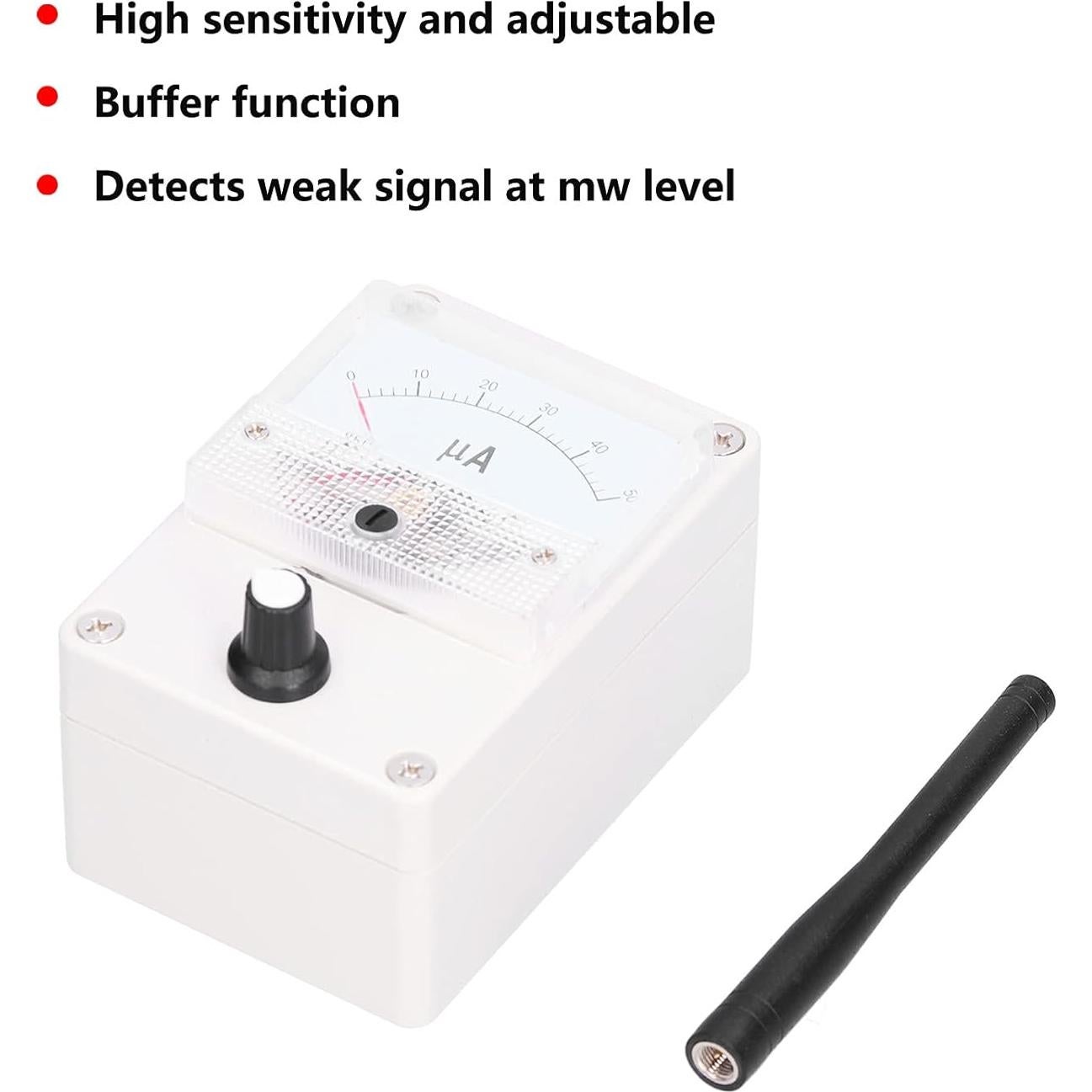 Medidor de Nivel RF WALFRONT 20MHz-6.5GHz Sensibilidad Ajustable