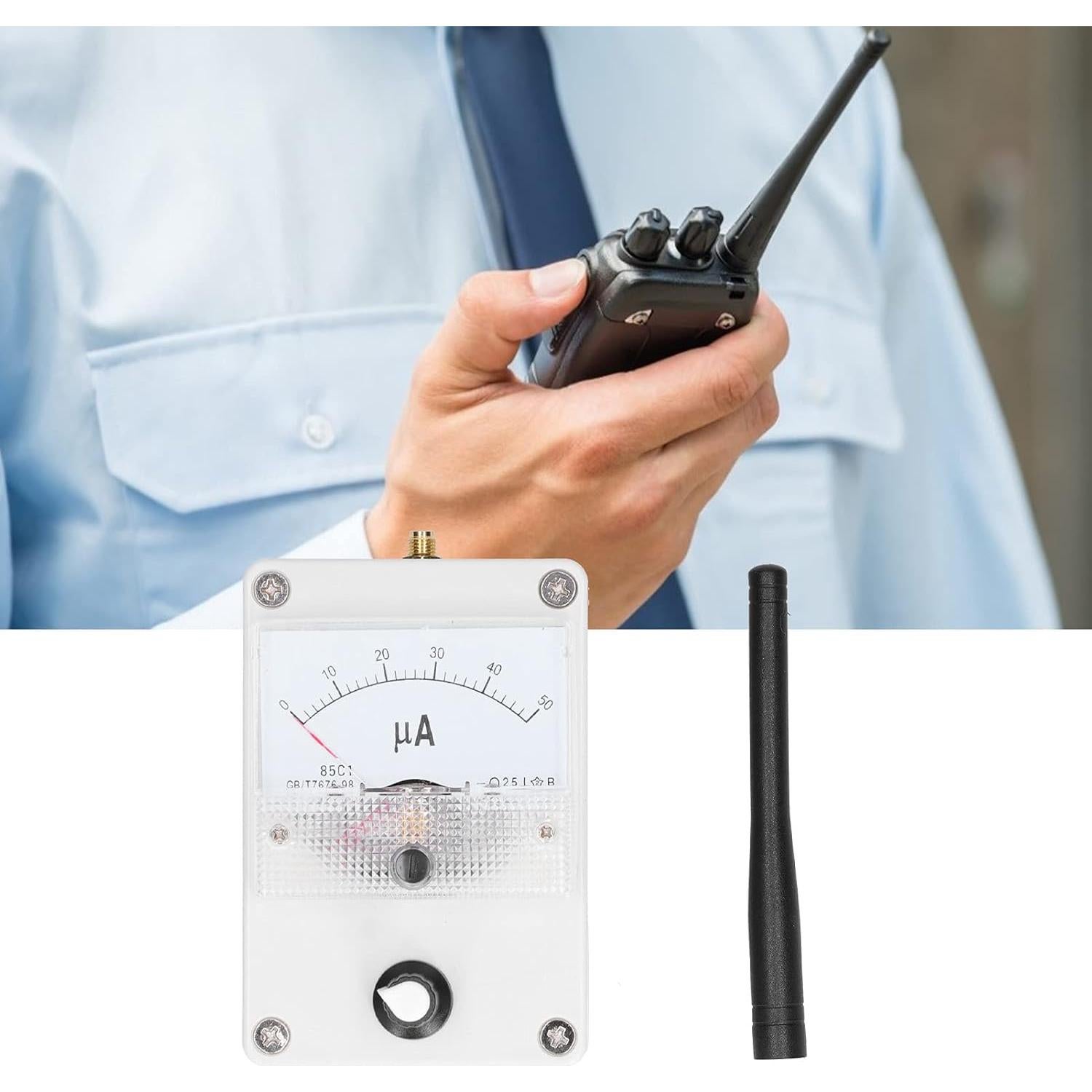 Medidor de Nivel RF WALFRONT 20MHz-6.5GHz Sensibilidad Ajustable