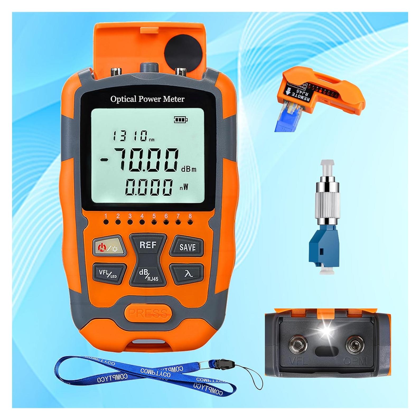 Probador de Fibra Óptica 4 en 1 Xunsomten VFL-10 OPM