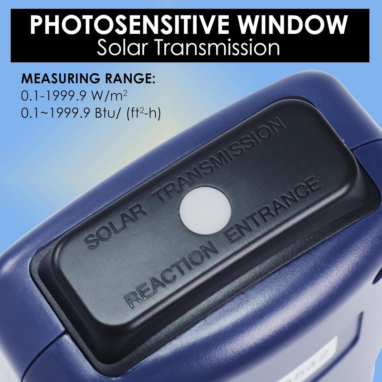 Medidor de Energía Solar Digital DANOPLUS con Alta Precisión