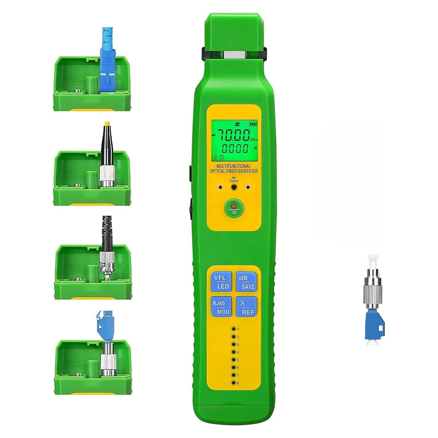 Identificador de Fibra Óptica SAIVXIAN A-507 Detector FTTH
