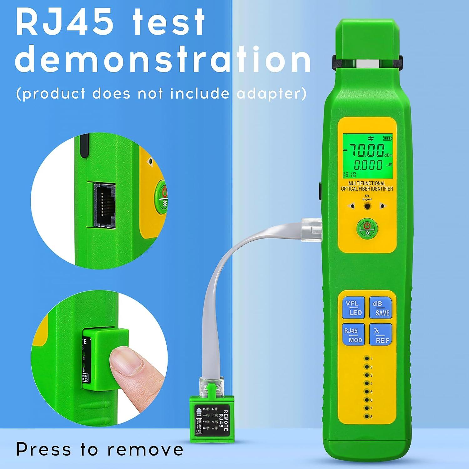 Identificador de Fibra Óptica SAIVXIAN A-507 Detector FTTH