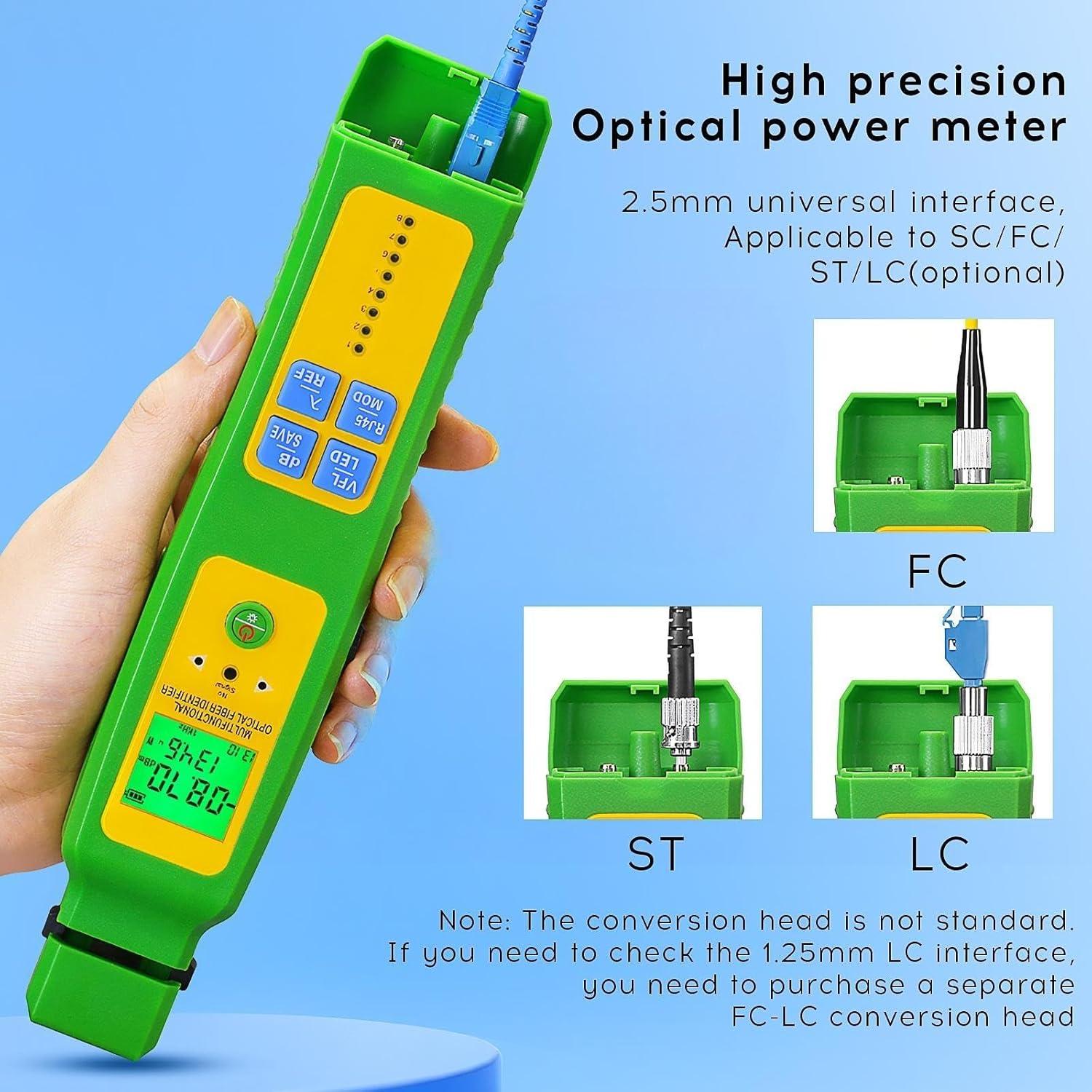 Identificador de Fibra Óptica SAIVXIAN A-507 Detector FTTH