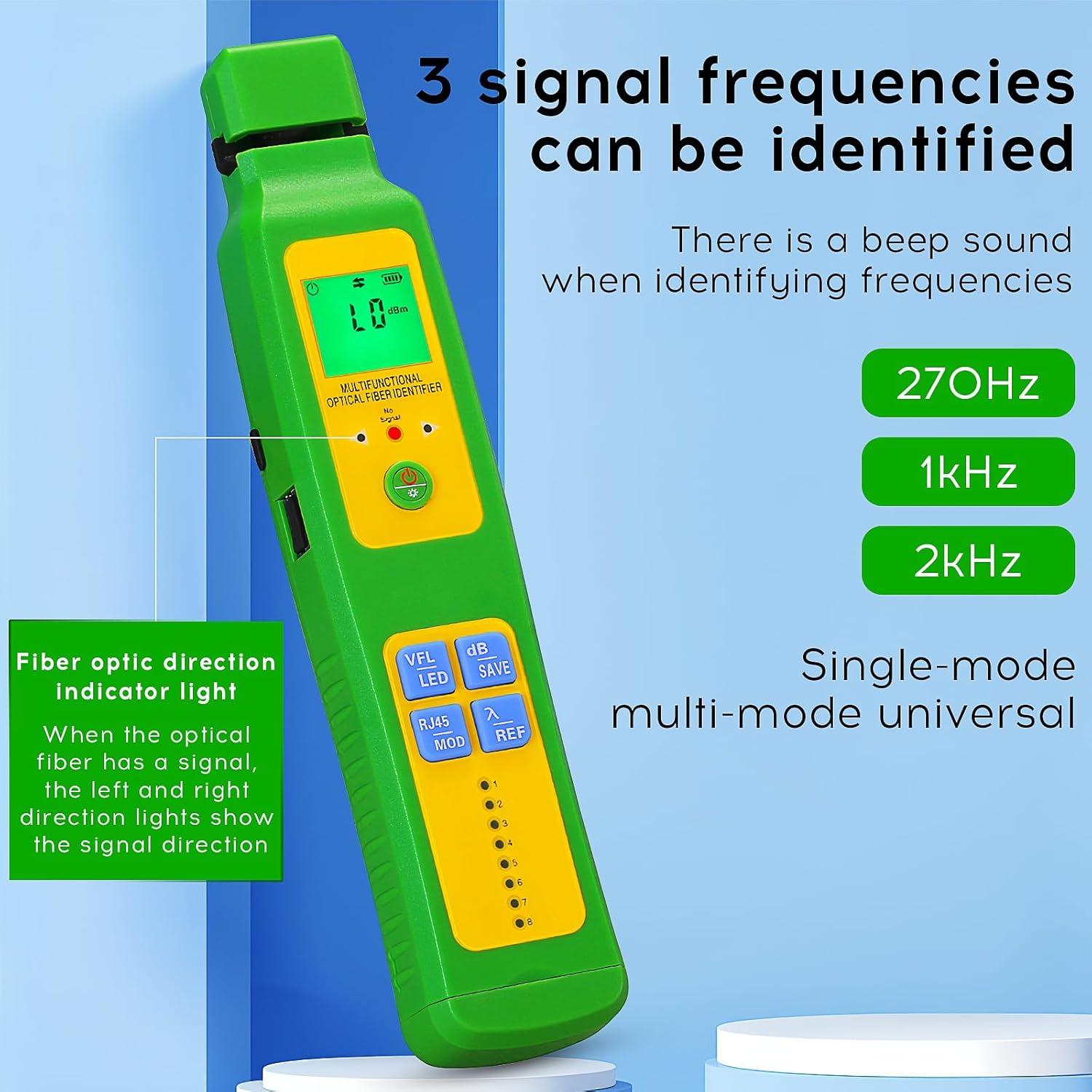 Identificador de Fibra Óptica SAIVXIAN A-507 Detector FTTH