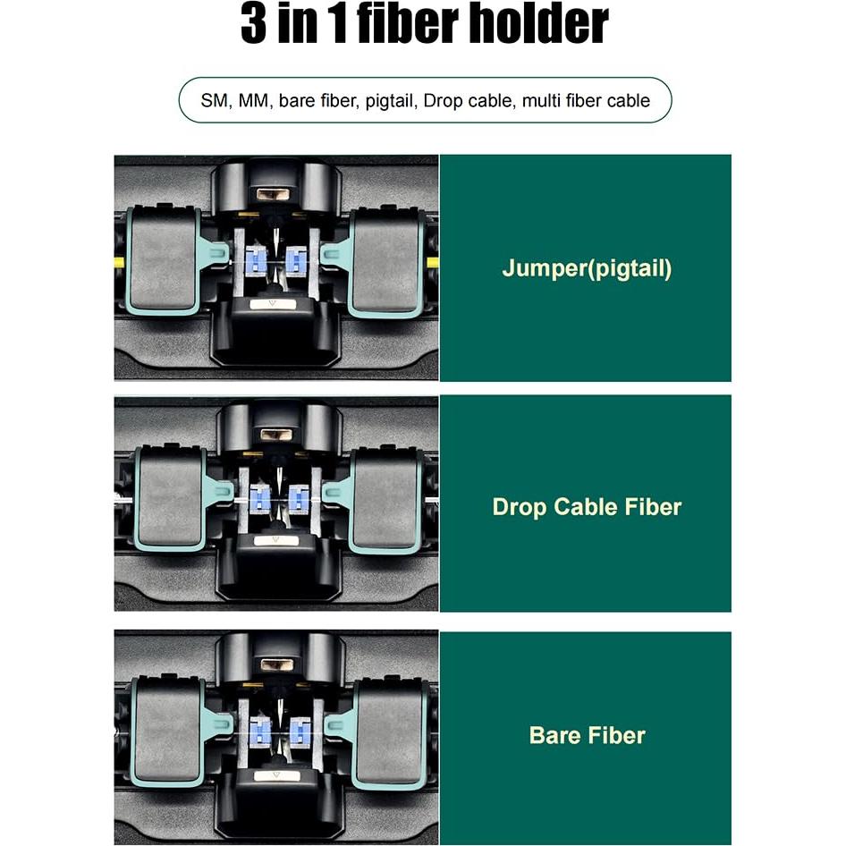 Máquina de Empalme de Fibra Óptica Yide Ai-6 con OPM y VFL