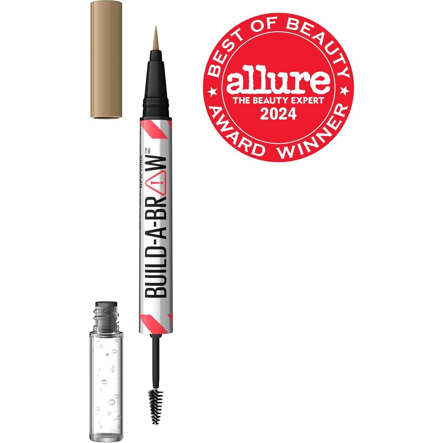 Lápiz y Gel Sellador para Cejas Maybelline Build-A-Brow Rubio 1.42g