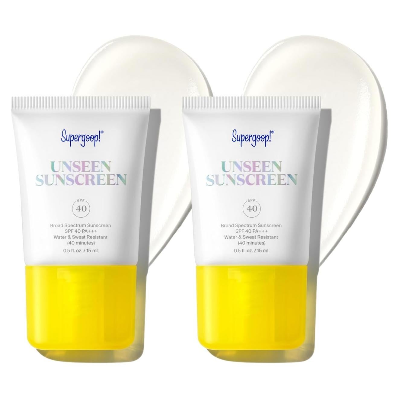 Protector Solar Invisible Supergoop! SPF 40 - 14.79 ml x2