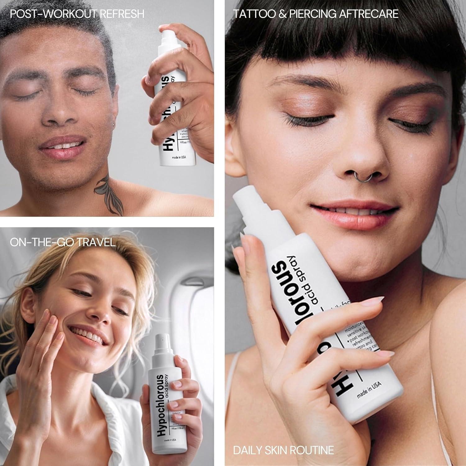 BodyJ4You Spray Facial de Ácido Hipocloroso 118 ml - Hidratante y Calmante