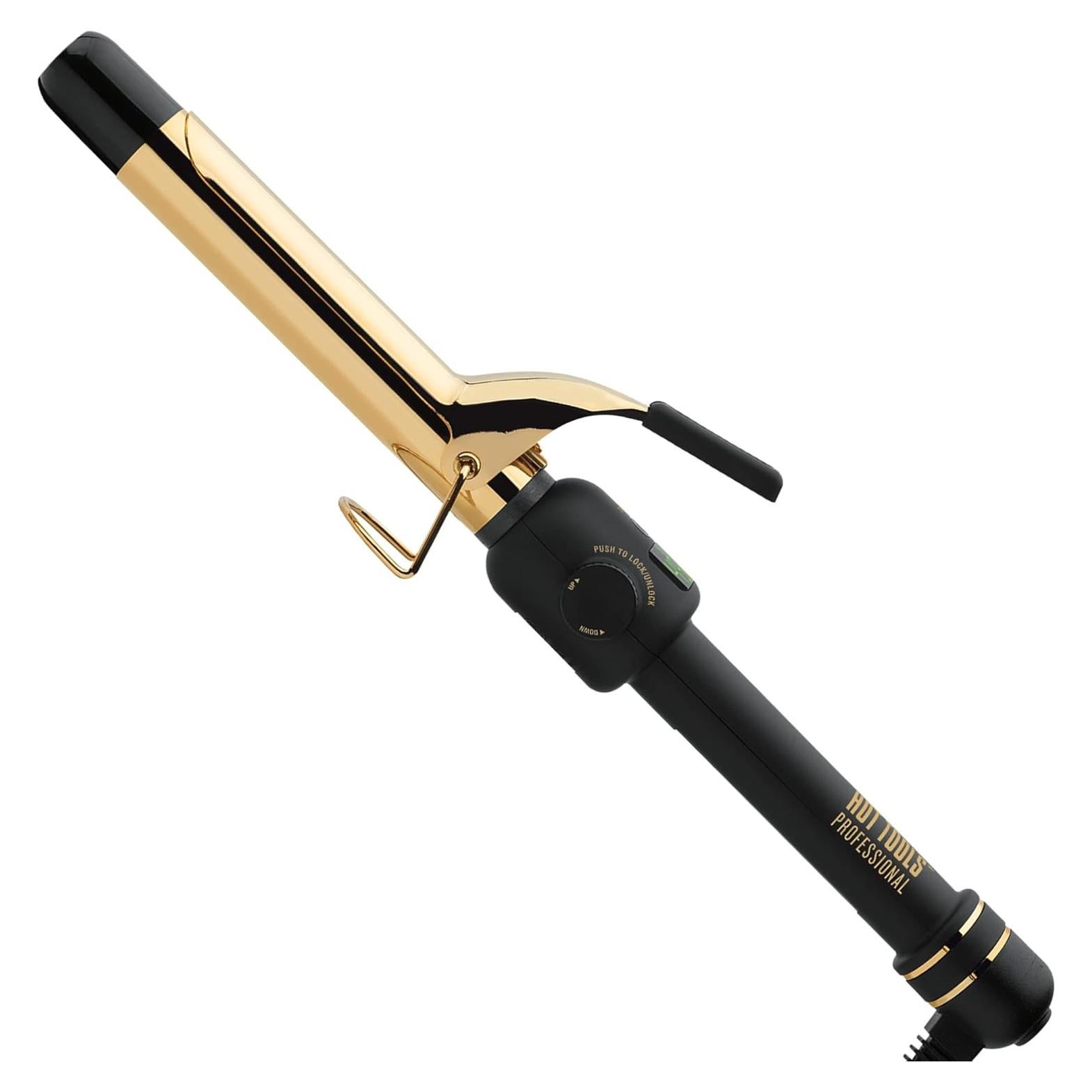 Plancha de Rizar Digital Hot Tools 24K Gold 1'' 232°C