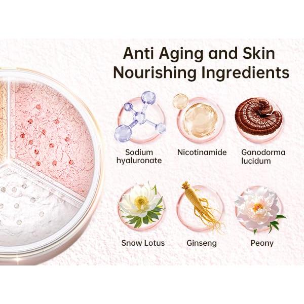 Polvo Suelto Fijador CATKIN - 3 Colores para Piel Grasa