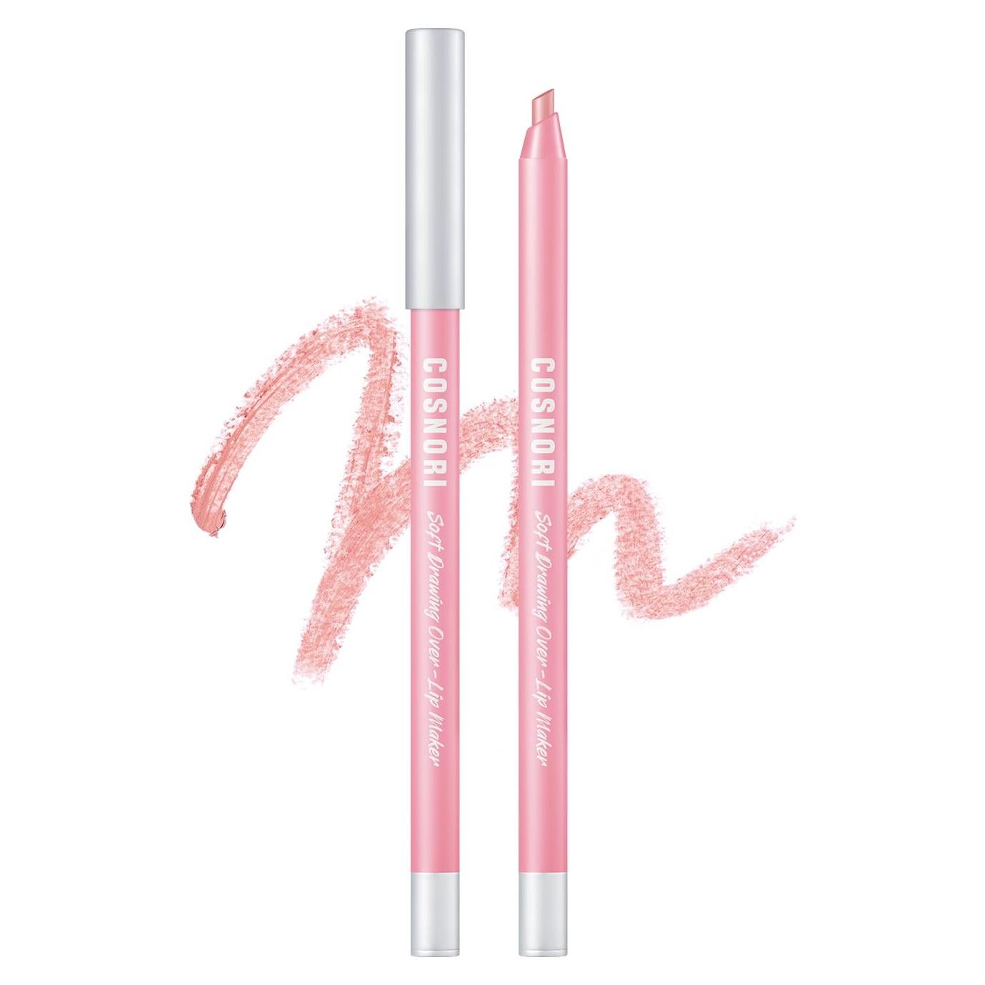 Lápiz Labial Cremoso COSNORI 01 Rosa Puro - Larga Duración