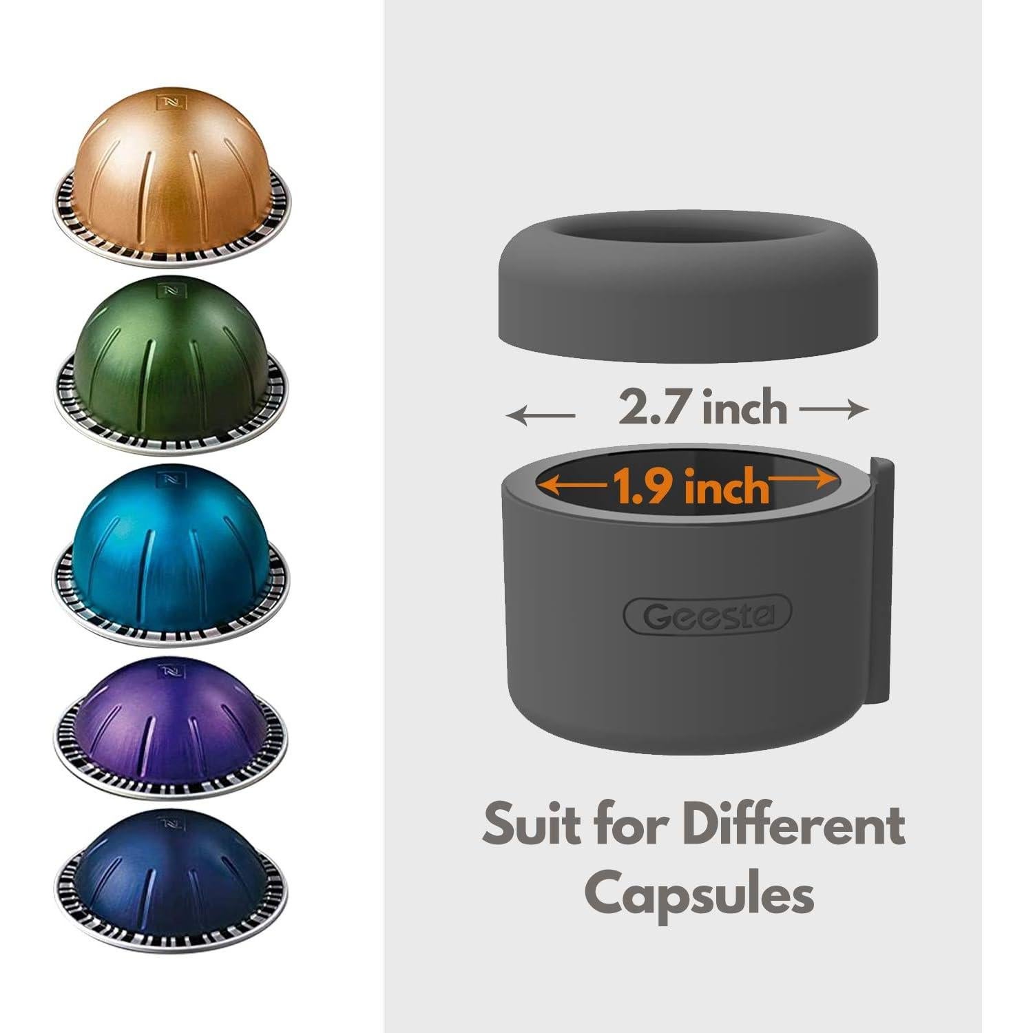 Kit de Recarga de Cápsulas de Café Geesta para Nespresso Vertuoline