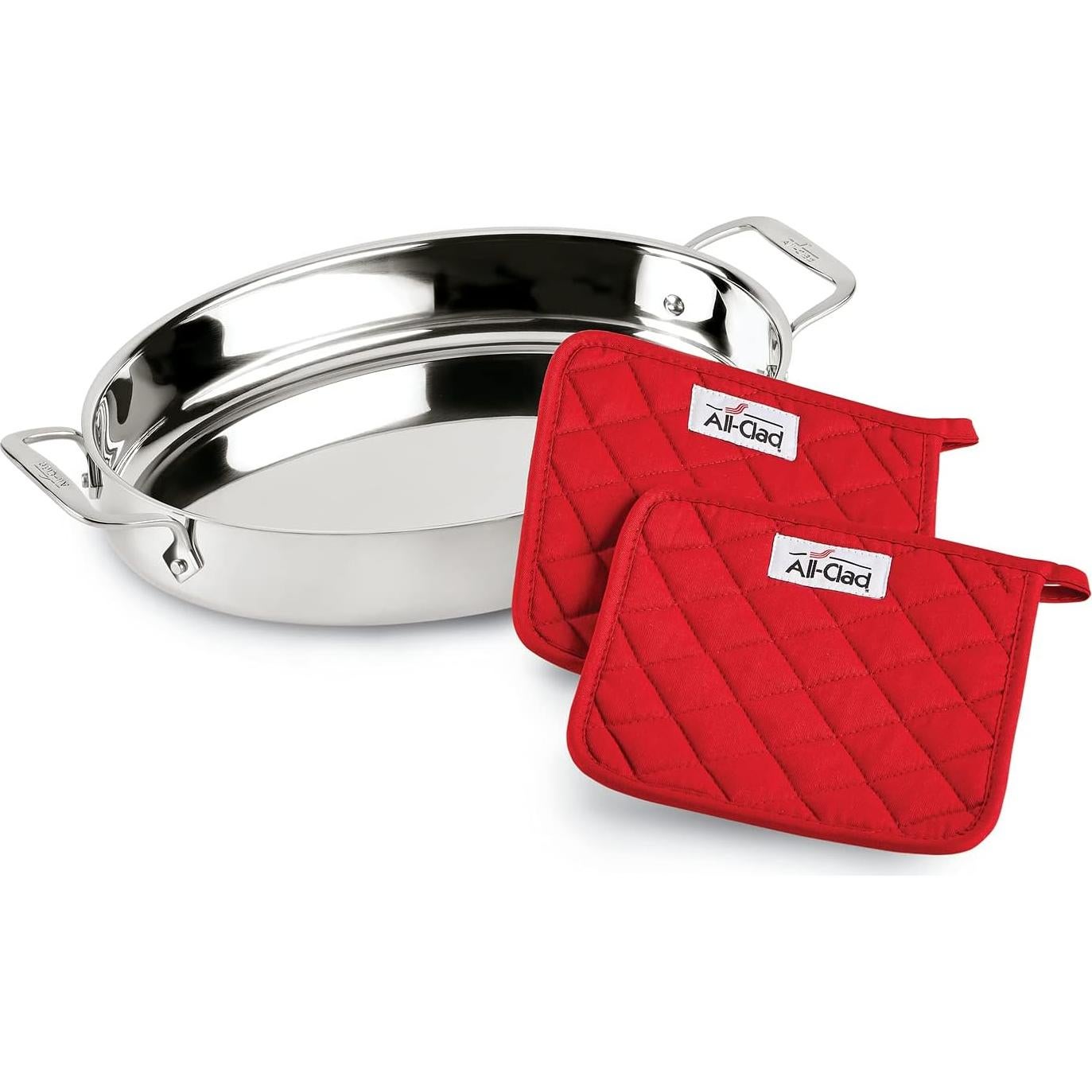 Sartén Cuadrada All-Clad 20 cm Acero Inoxidable con Tapa