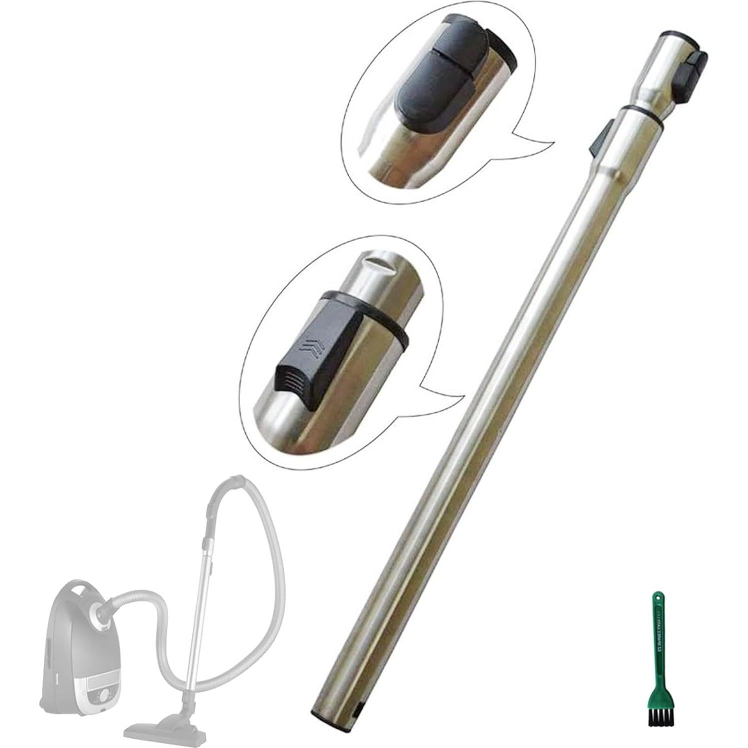 Tubo Telescópico Metal EZ SPARES 35mm para Aspiradoras Miele