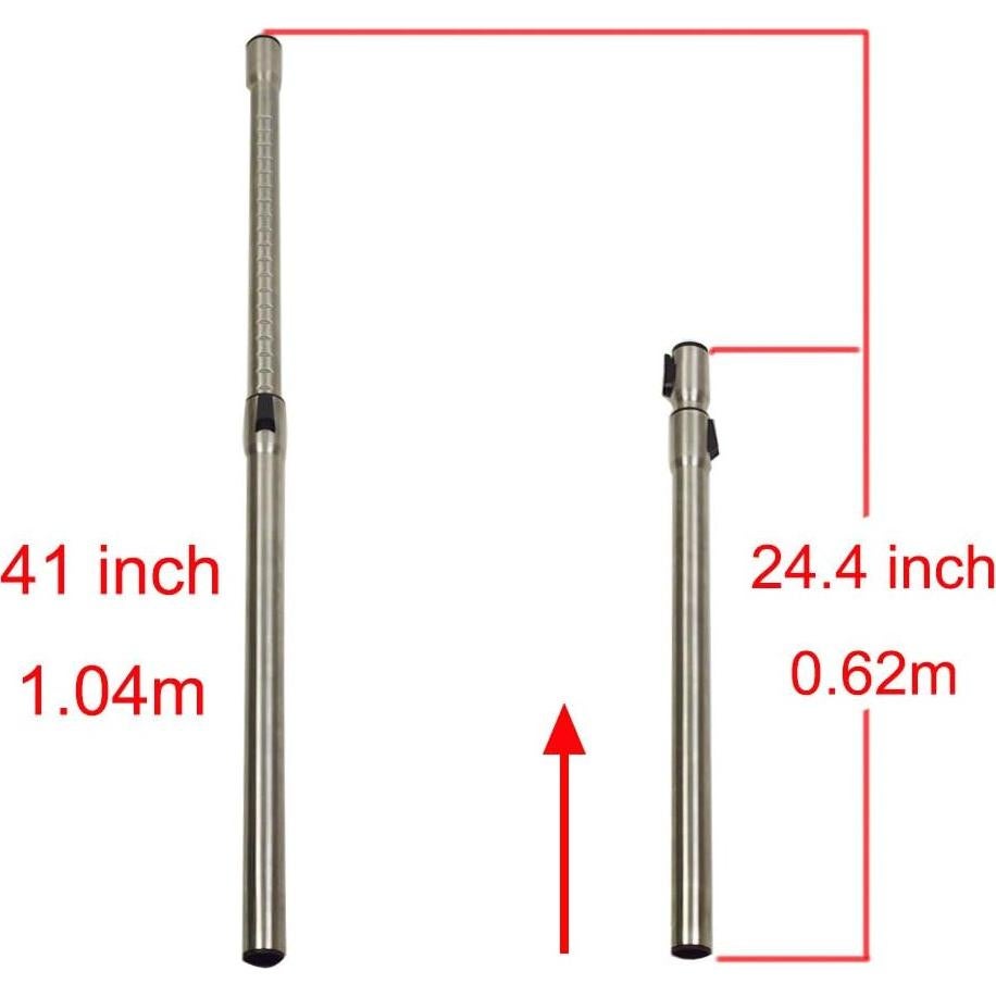Tubo Telescópico Metal EZ SPARES 35mm para Aspiradoras Miele