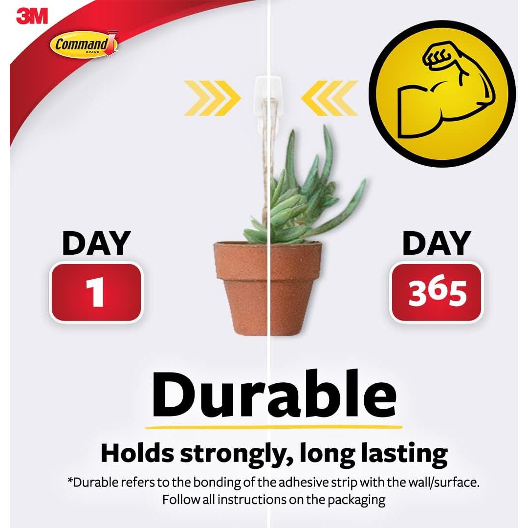 Ganchos Micro Command Blanco 3 Unidades 0.23 kg Colgantes