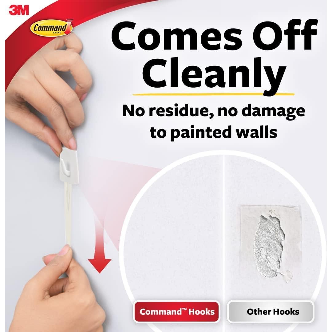 Ganchos Micro Command Blanco 3 Unidades 0.23 kg Colgantes