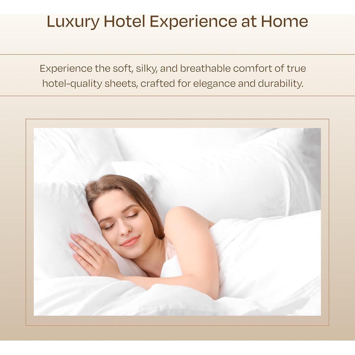 Conjunto de Sábanas Twin California Design Den 800 Hilos Algodón Satén