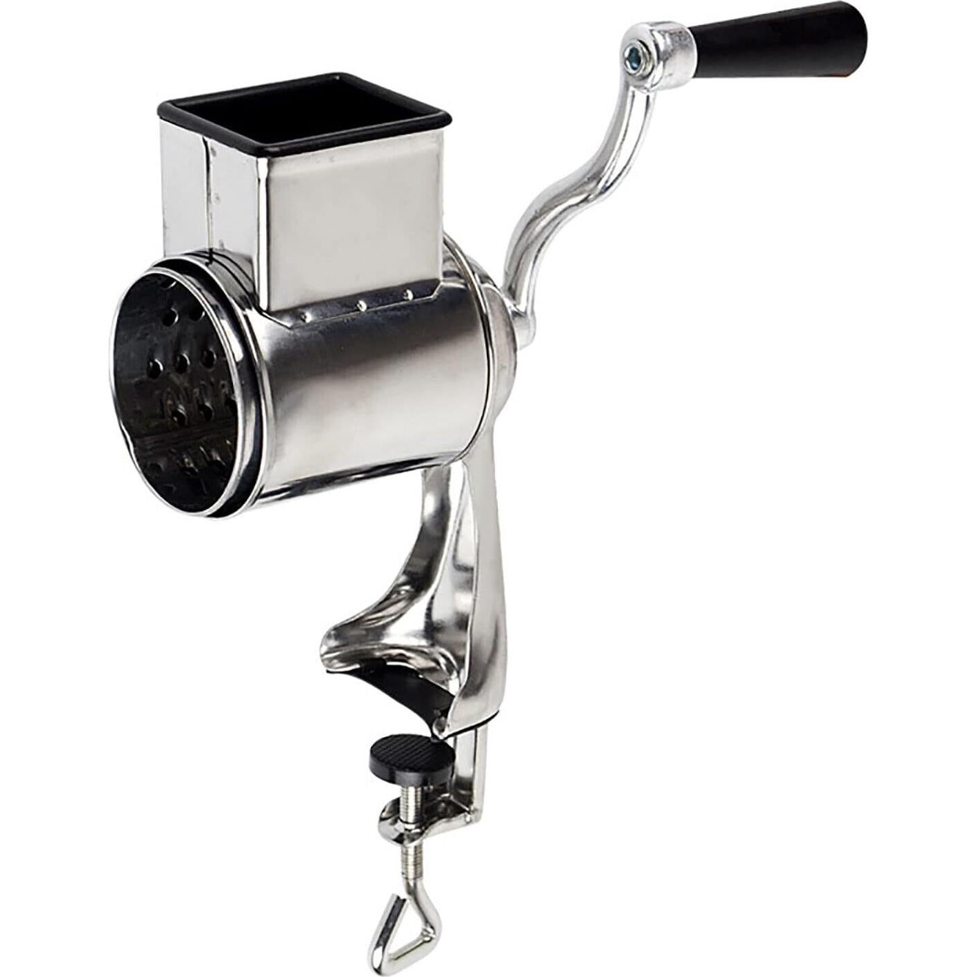 Rallador Rotatorio DYNAMI de Acero Inoxidable 5 en 1 Plata