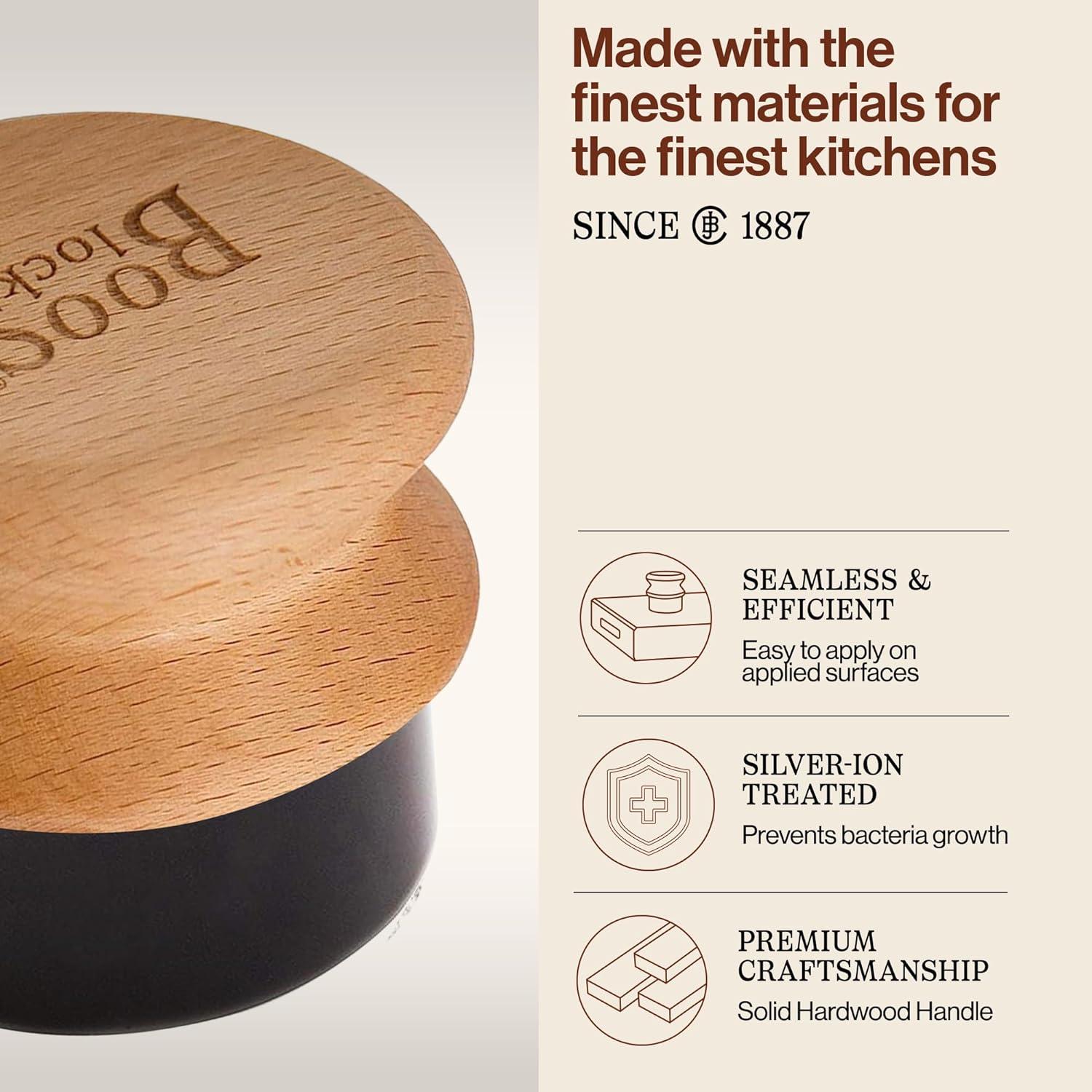 Aplicador de Aceite y Crema John Boos Madera de Haya 6.4cm