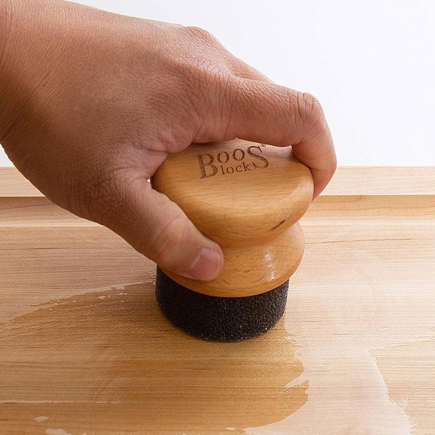 Aplicador de Aceite y Crema John Boos Madera de Haya 6.4cm